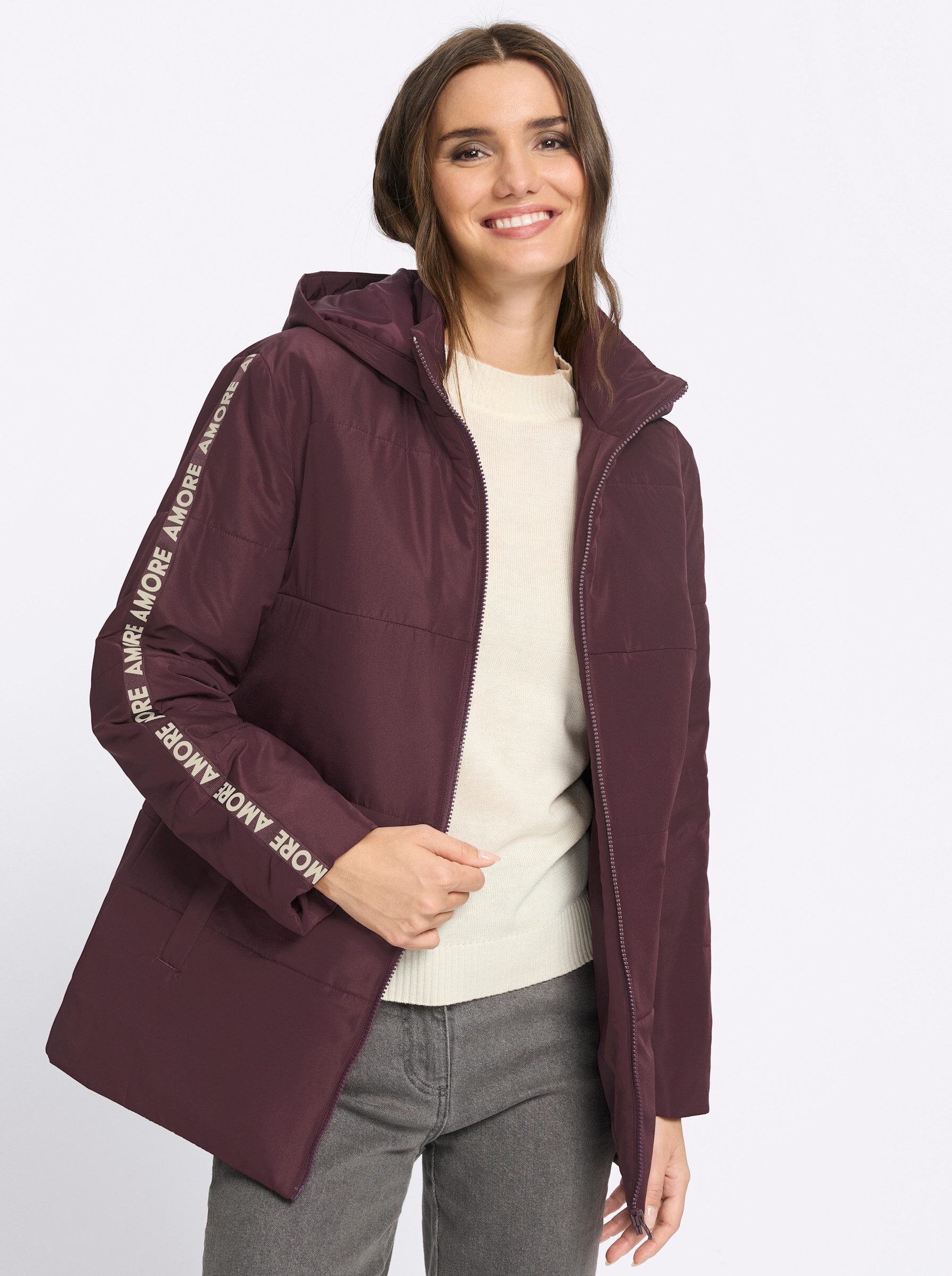 Allwetterjacke Steppjacke Langarm