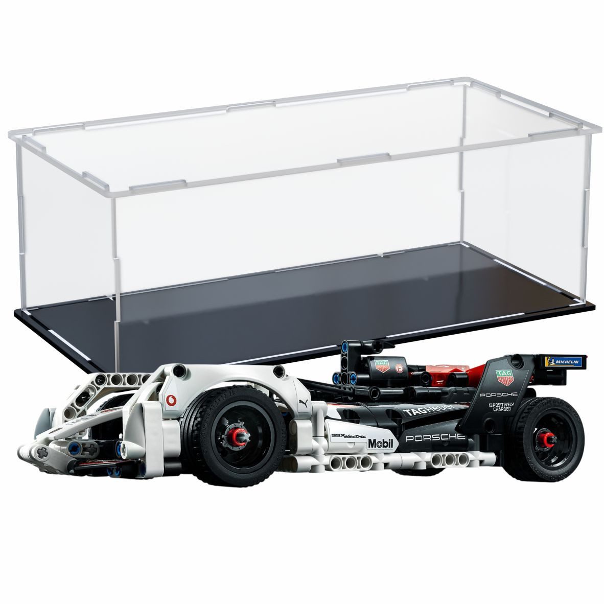 FiguWorld GmbH Vitrine aus Acryl für LEGO® „Formula E® Porsche 99X Electric“ 42137