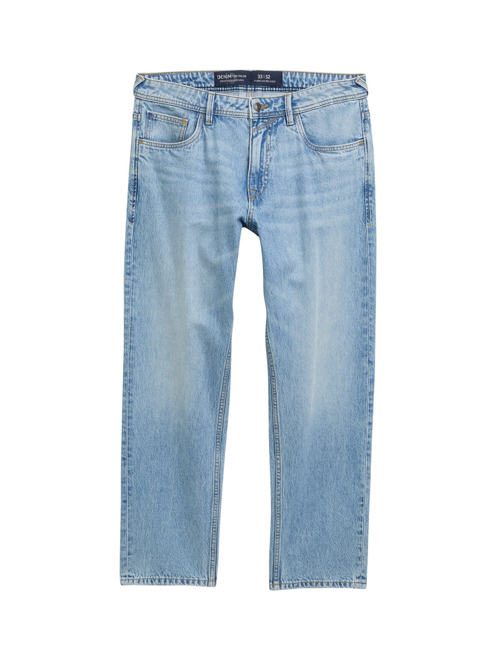 Used Light Stone Blue Denim