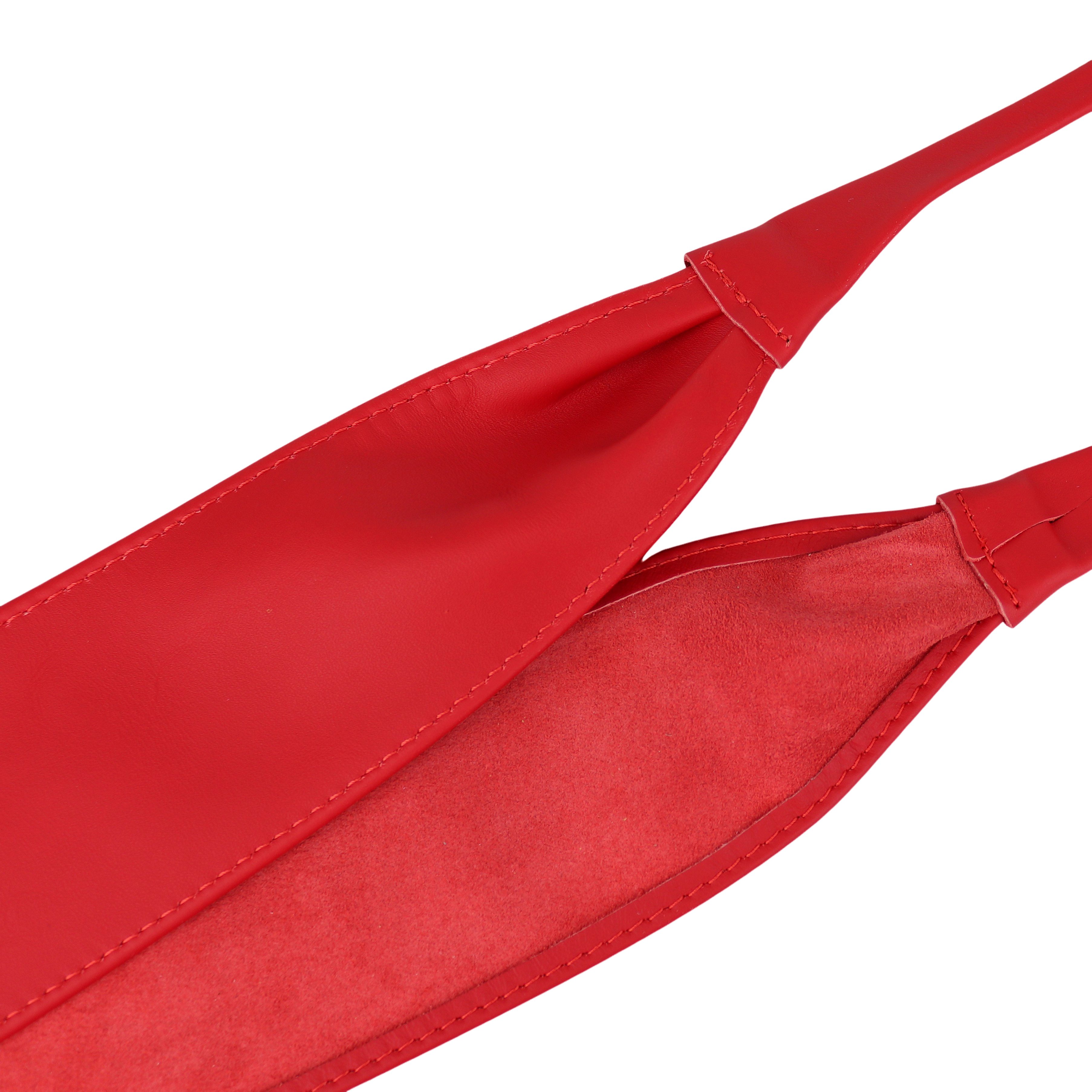MIRROSI Taillengürtel Wickelgürtel aus Echtleder, Schleife mit breitem Bund (mit breitem Bund zum Wickeln, 7cm Breit, 265cm lang) OBi Gürtel, Bindegürtel, Schnü – Bild 3 von 4