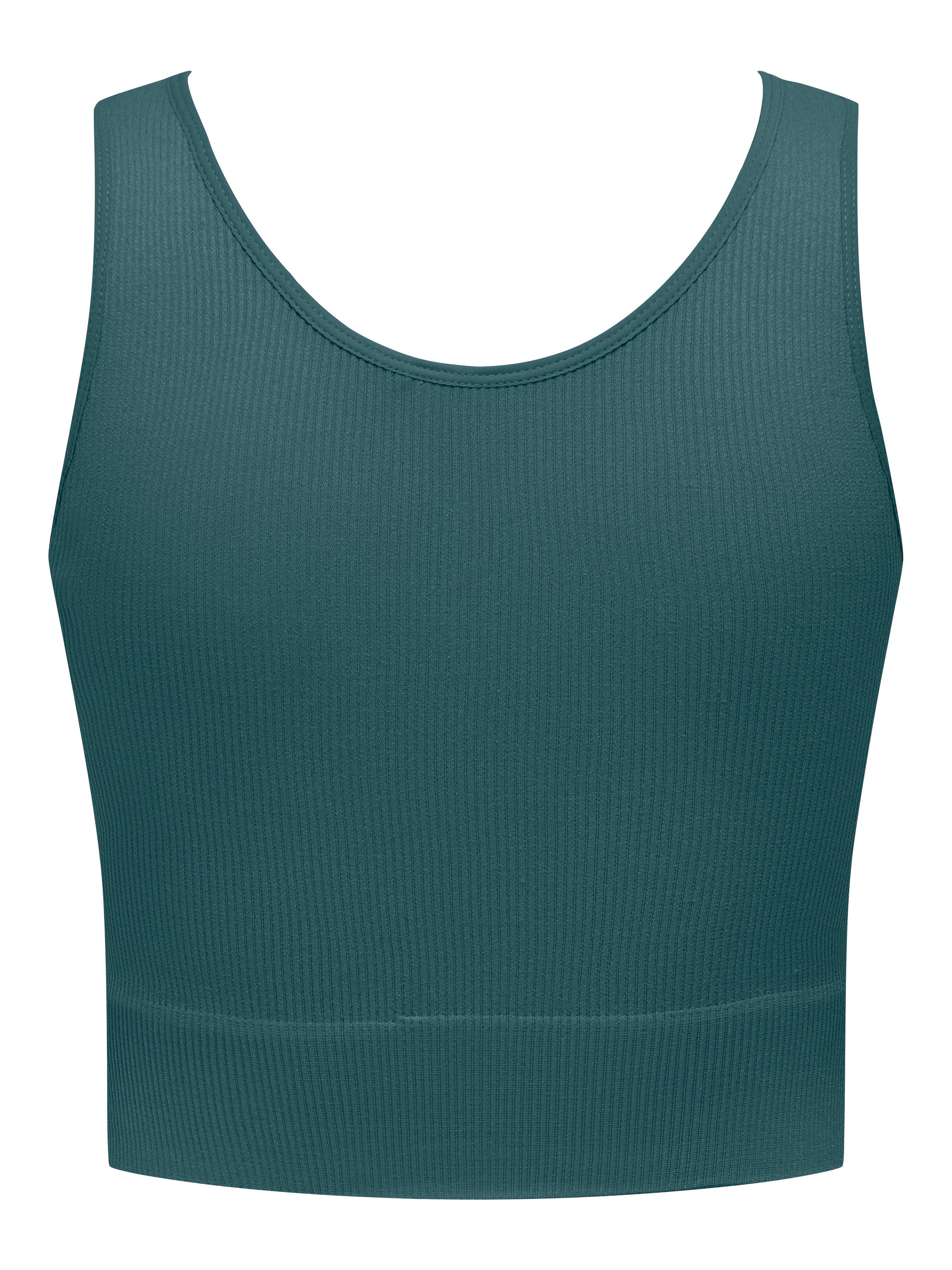 ONLY Play Trainingstop ONPJAIA LIFE Cropped Fit, in feiner Rippstruktur