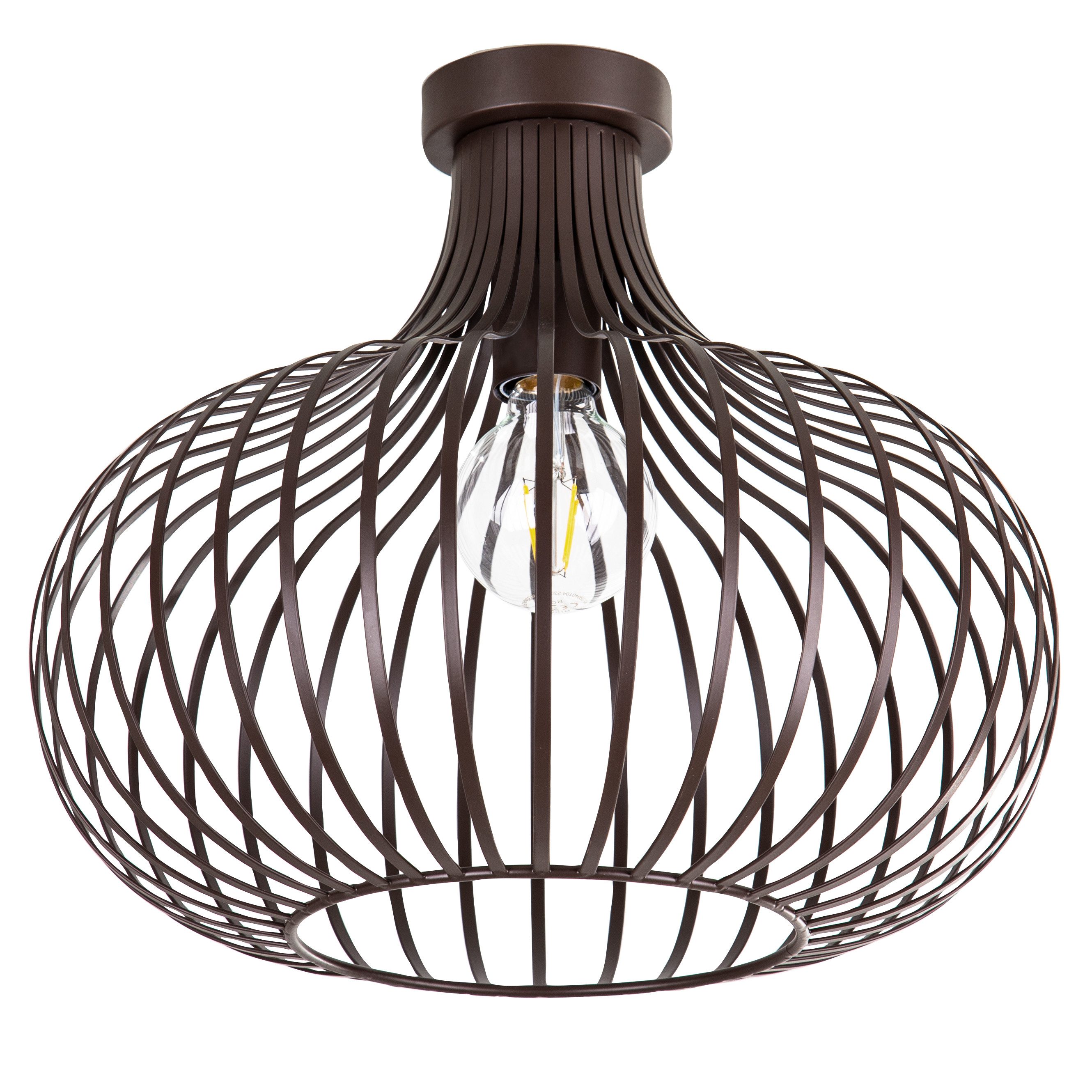 NOWA Deckenleuchte MATEO, ohne Leuchtmittel, Deckenlampe/rund/Wohnzimmer/Schlafzimmer/modern