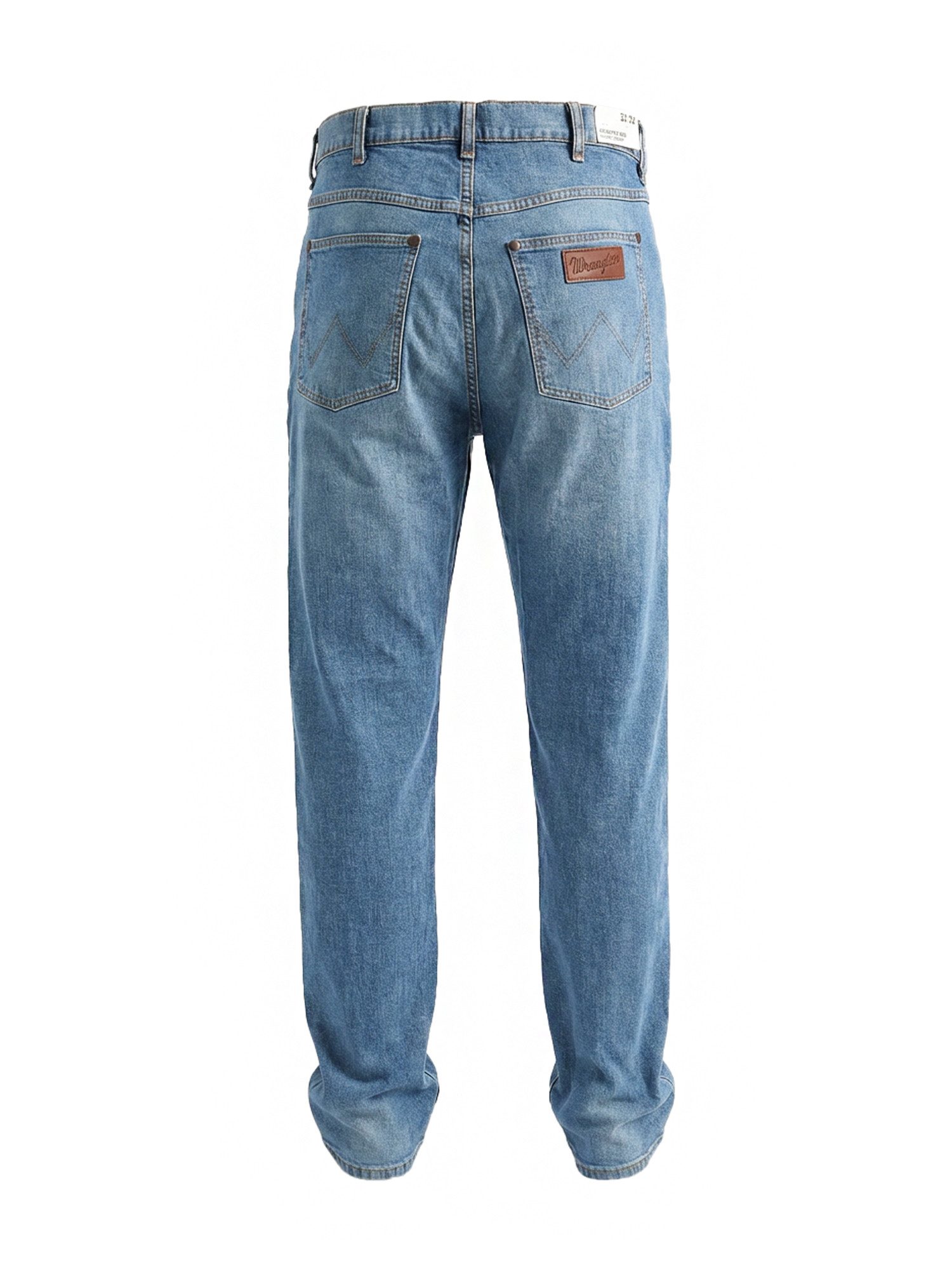Wrangler Straight-Jeans Relax Loose Fit, leicht & weich - FRONTIER COASTAL BREEZE mittlere Leibhöhe, geringer Stretch