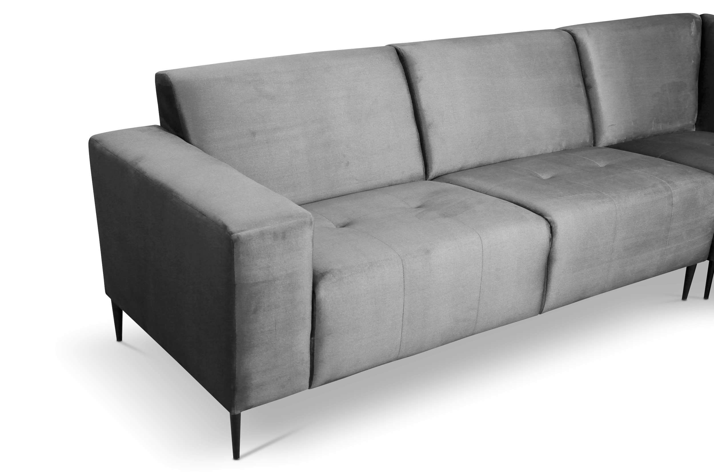 stellbar, bestellbar, Ecksofa Raum L-Form, Gelb Modern Stylefy links oder made Sitzkomfort, Eckcouch, mane mit Design, im Tarabo, Relaxfunktion, rechts Europa in frei