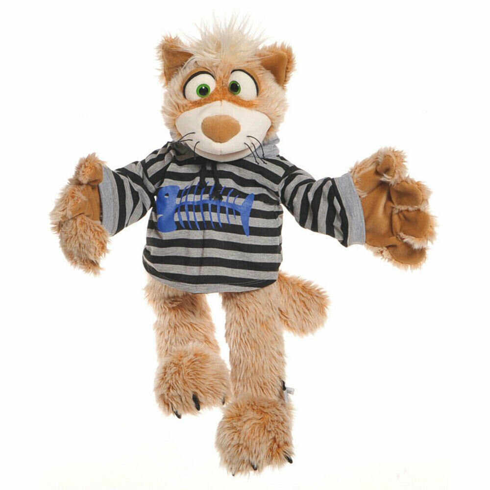 Living Puppets Handpuppe Living Puppets Handpuppe Kater Wisky W564 (Packung), Sehr gut geeignet um Geschichten zu erzählen