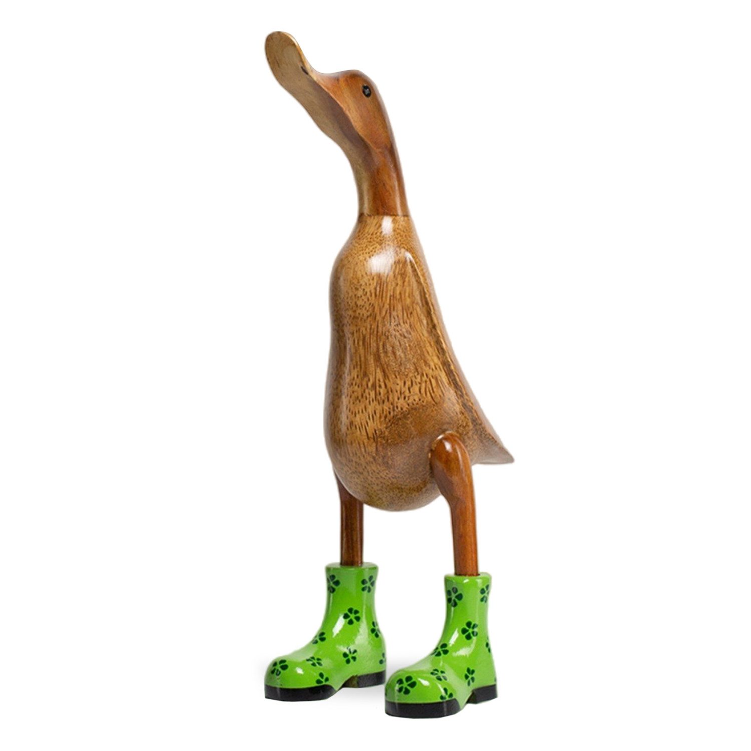 Rikmani Dekofigur Holzfigur Ente Stiefel - günstig online kaufen