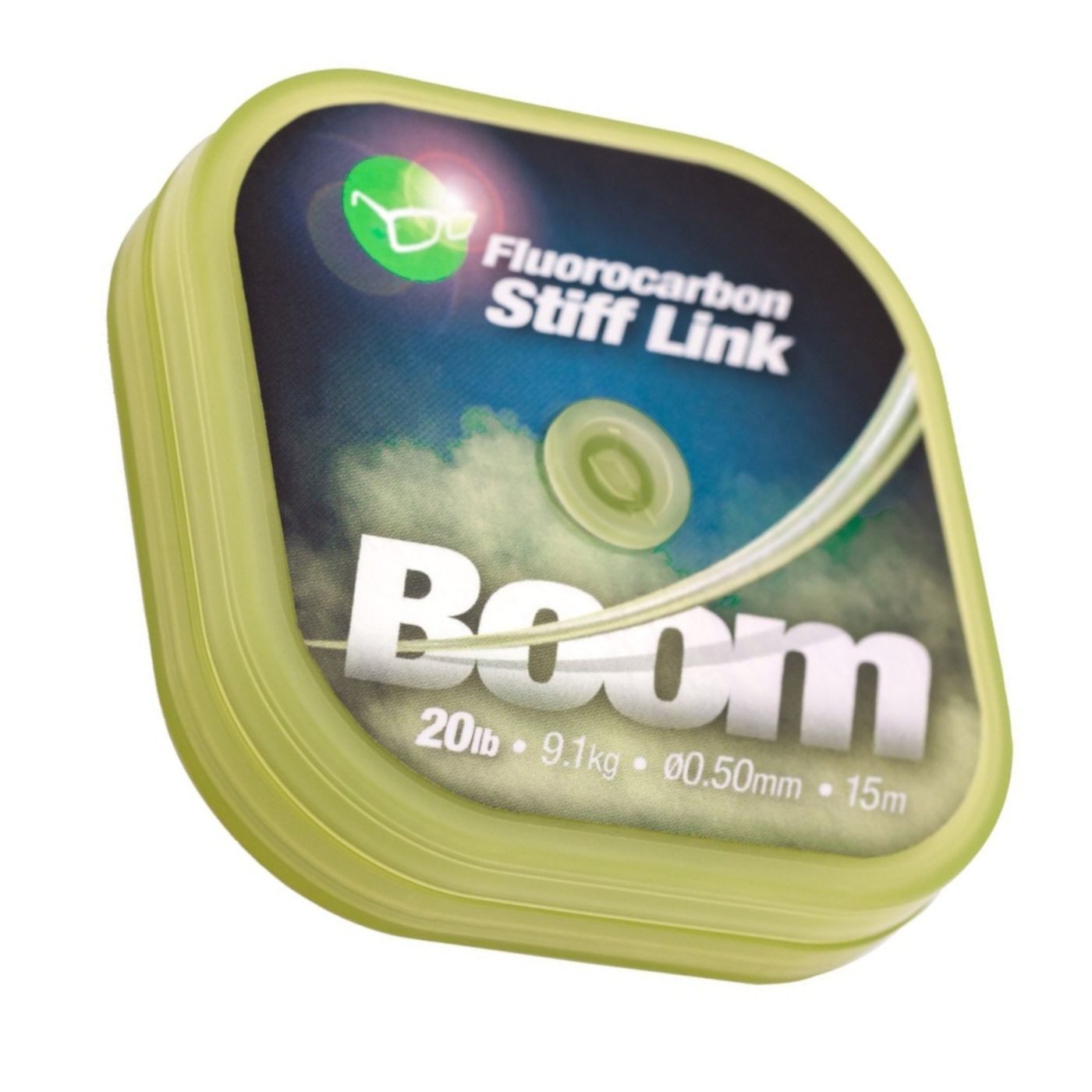 Korda Vorfachschnur Korda Boom 0.50mm - 15m Fluorocarbonschnur, Vorfachschnur, (15-St)