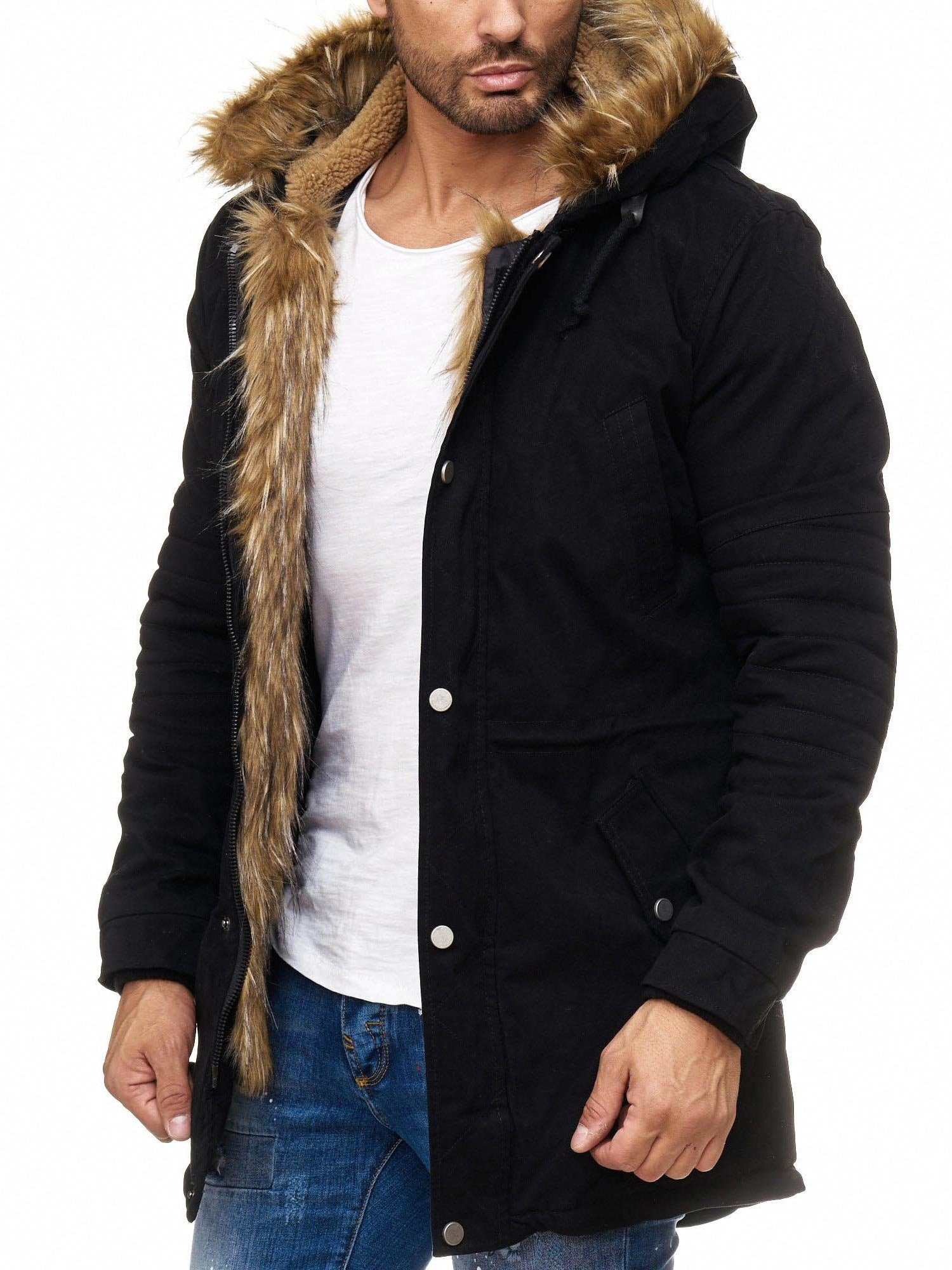 Tazzio Schneejacke 17700 mit abnehmbarer Kapuze und Kunstfell