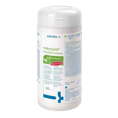 Bode Chemie Mikrozid® sensitive wipes Oberflächen-Desinfektionsmittel (120-St. für Desinfektion von sensiblen Bereichen und empfindlichen Oberflächen)