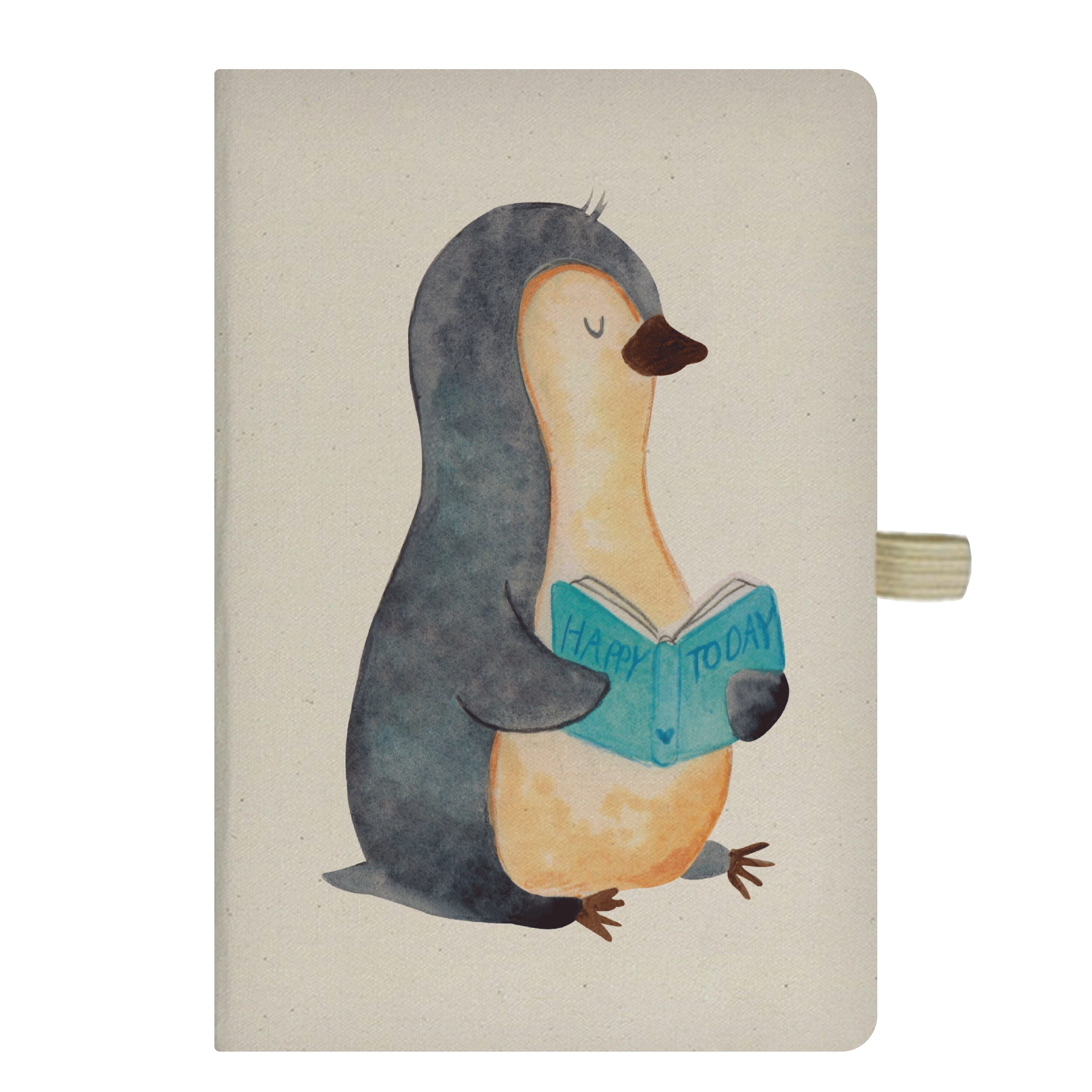 Mr. & Mrs. Panda Notizbuch Pinguin Buch - Transparent - Geschenk, Tagebuch, Schreibheft, Adressb Mr. & Mrs. Panda