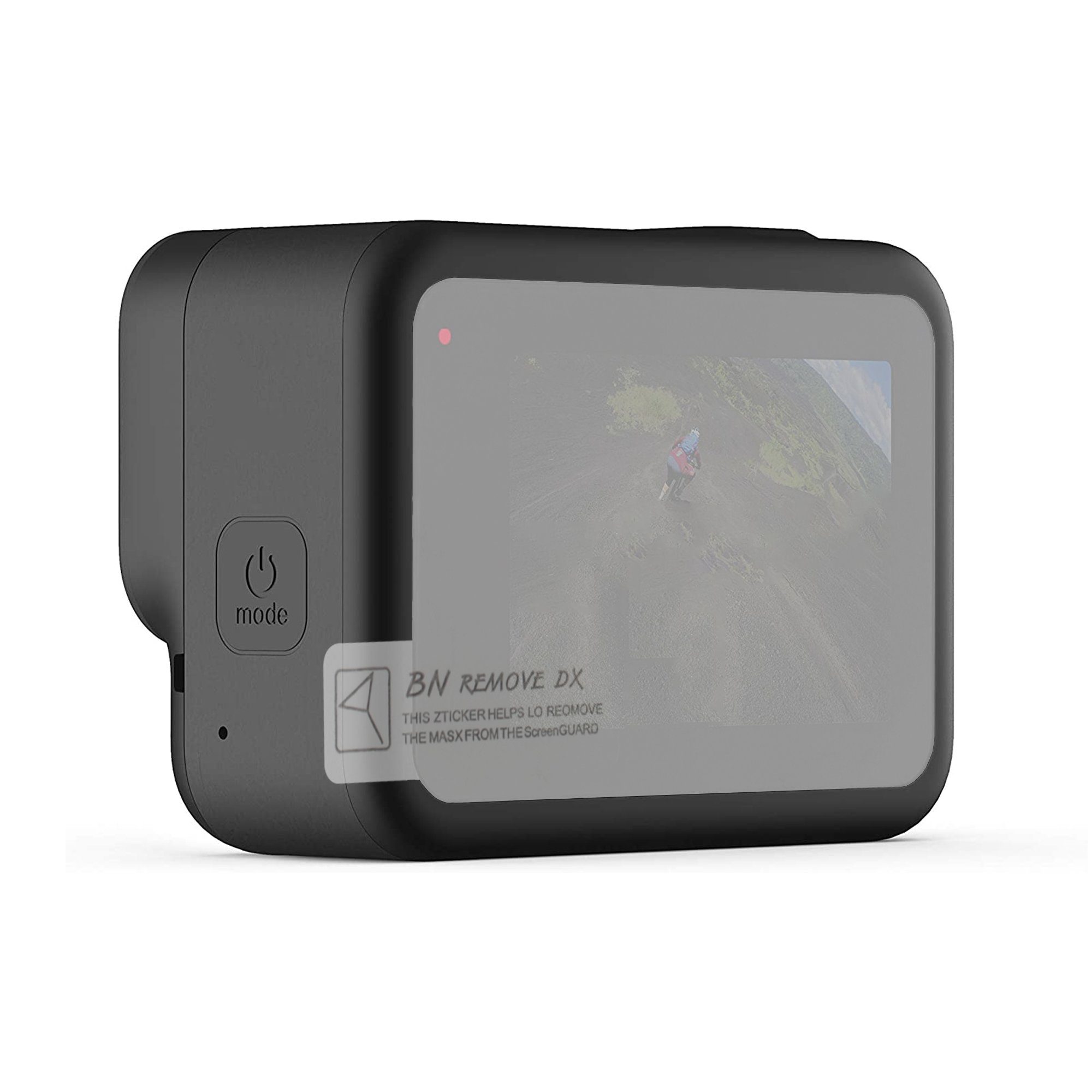 ayex Reinigungs-Set Displayschutzfolie Panzerglas 2x für GoPro Hero 8 Screen Protector