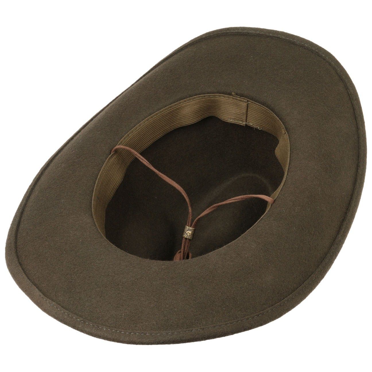 Lipodo Cowboyhut (1-St) Rodeohut mit Kinnband, Made in Italy
