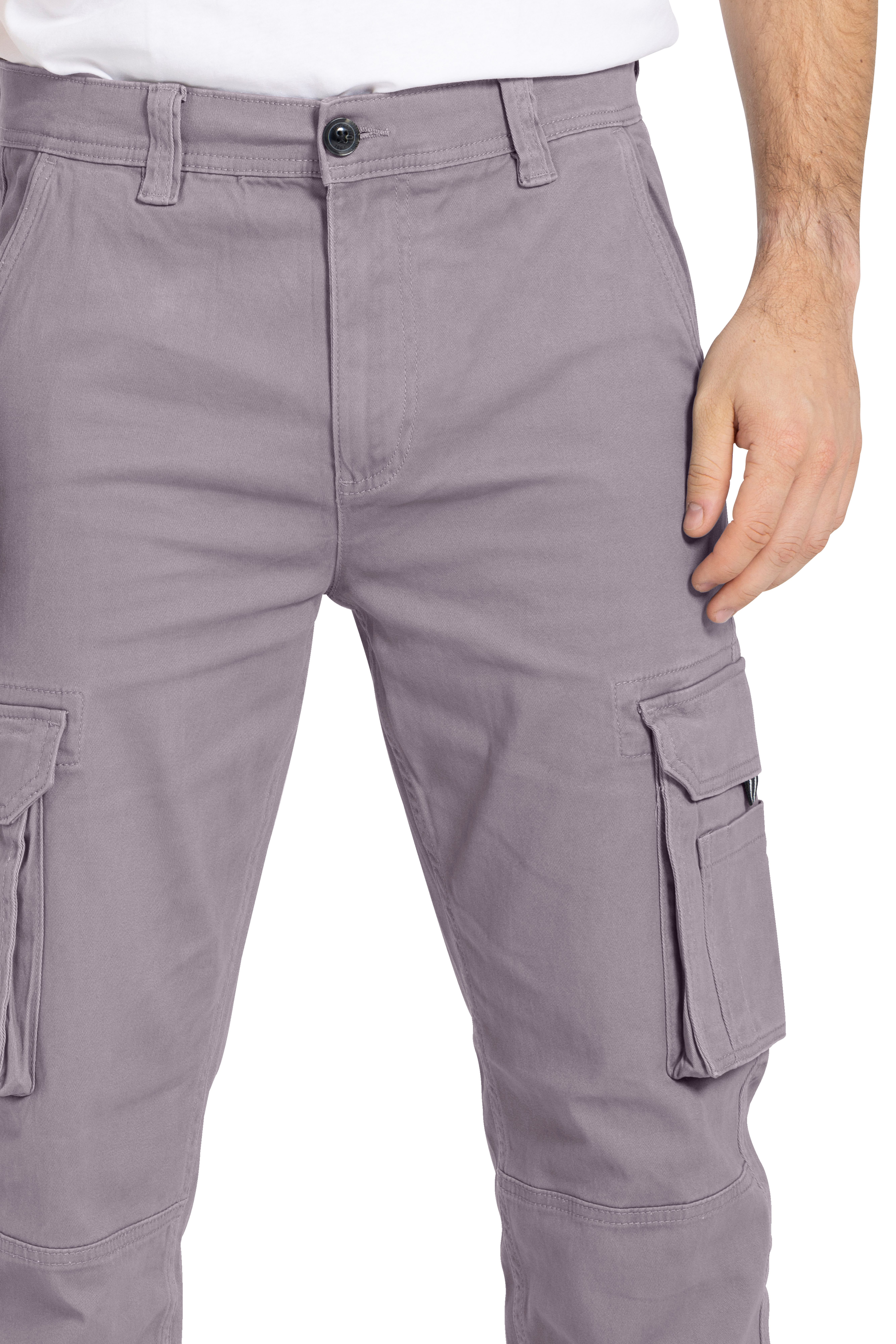 BlauerHafen Cargohose Herren Cargo Hose Arbeitshose Schwerlast Tactical mit 12 Taschen Chino – Bild 5 von 5