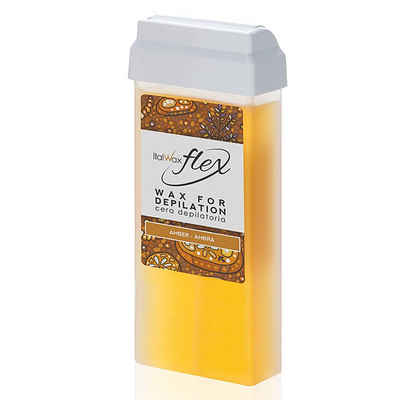 Italwax Enthaarungswachs Wachspatrone Amber FLEX Italwax, 100 ml