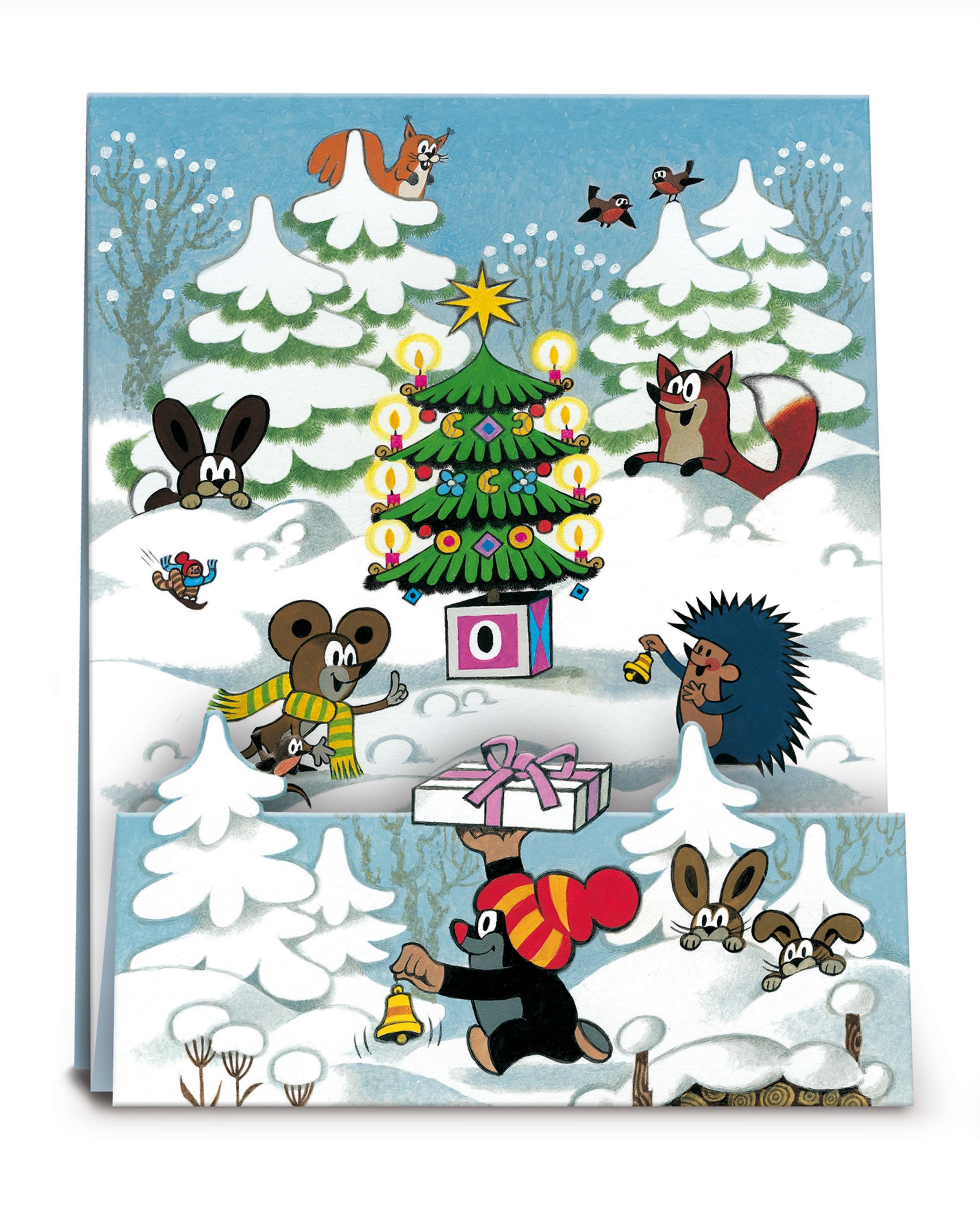 Korsch Verlag Adventskalender "Adventskalender ""Der kleine Maulwurf und seine Freunde"""