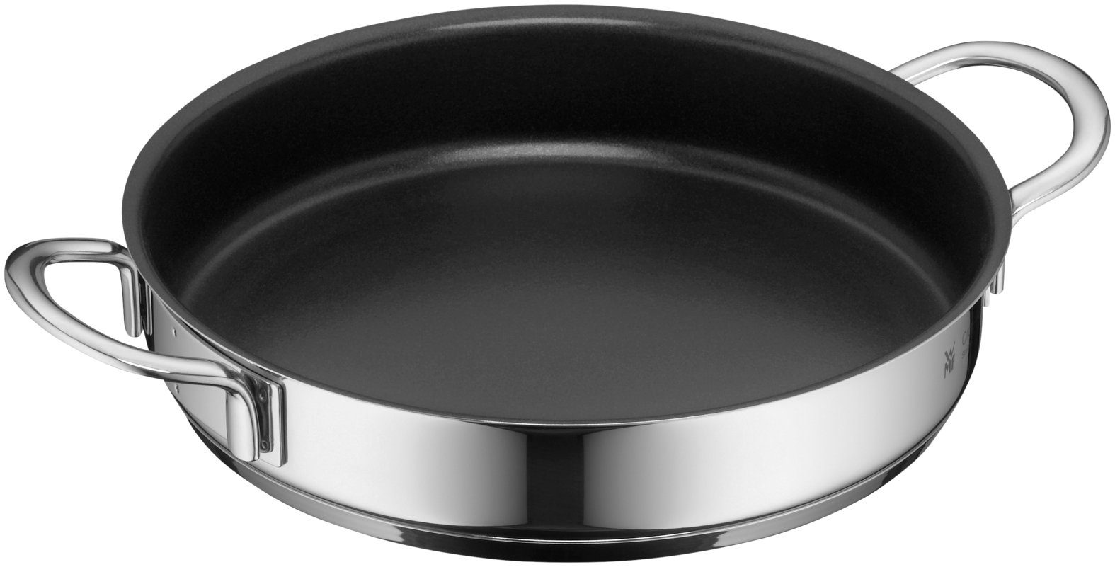 WMF Bratpfanne Mini Servierpfanne mit Antihaftversiegelung, 18 cm, Cromargan® Edelstahl rostfrei 18/10 (1-tlg., 18 cm)