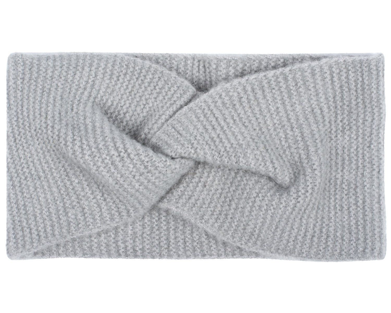 styleBREAKER Stirnband Feinstrick Stirnband Twist Knoten (1-St)