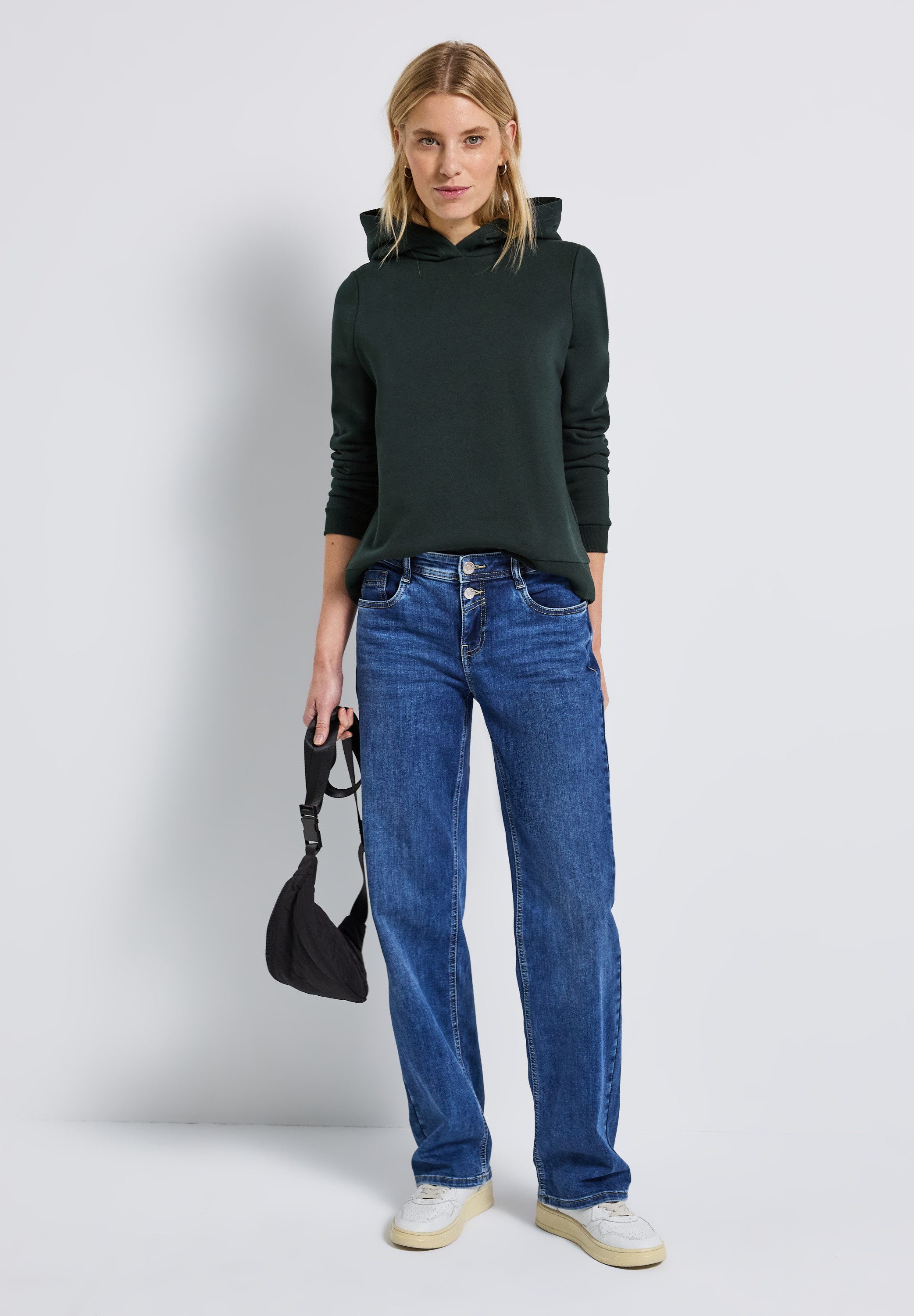 STREET ONE Sweatshirt mit Kapuze