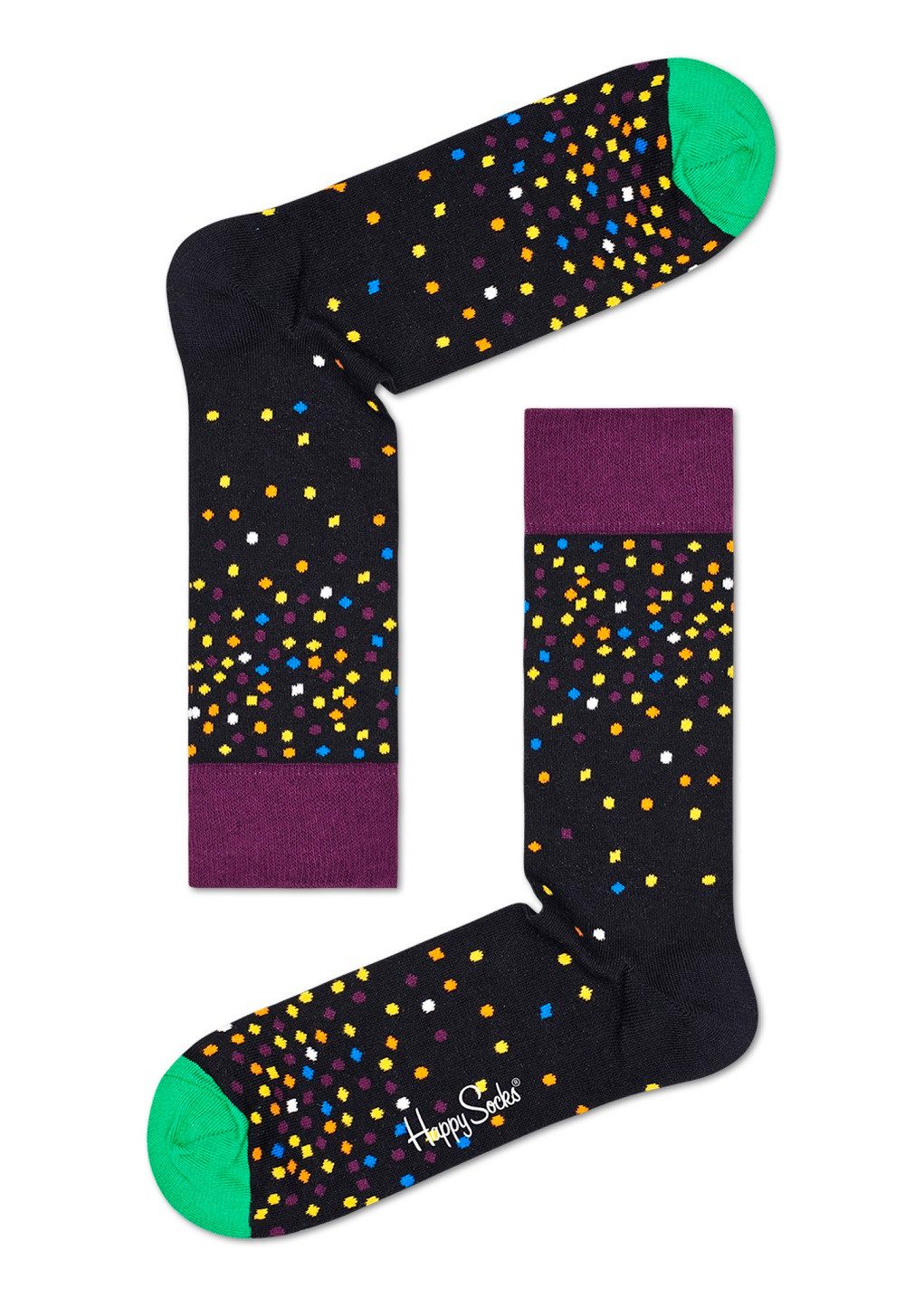 Happy Socks Socken Tagessocke Crew Celebration (Cheers) Geschenkbox - 3 Paar – Bild 2 von 5