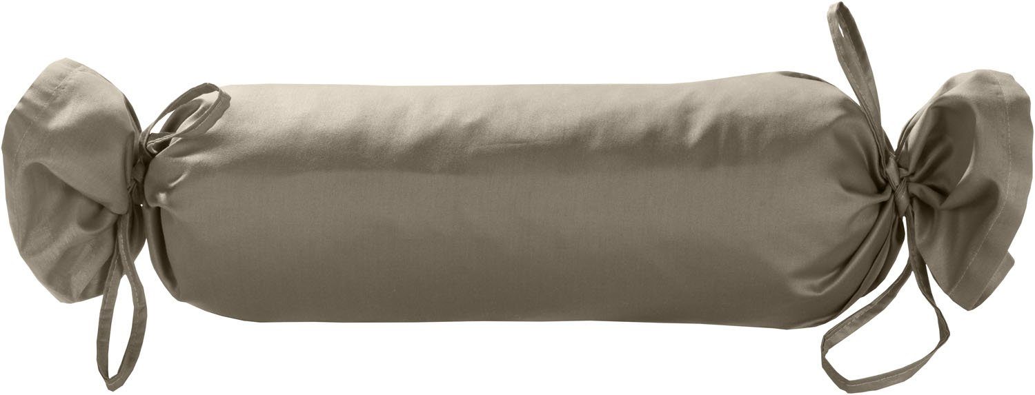 BETTWAESCHE-MIT-STIL Nackenrollenbezug Mako Satin Nackenrollen Bezug günstig online kaufen