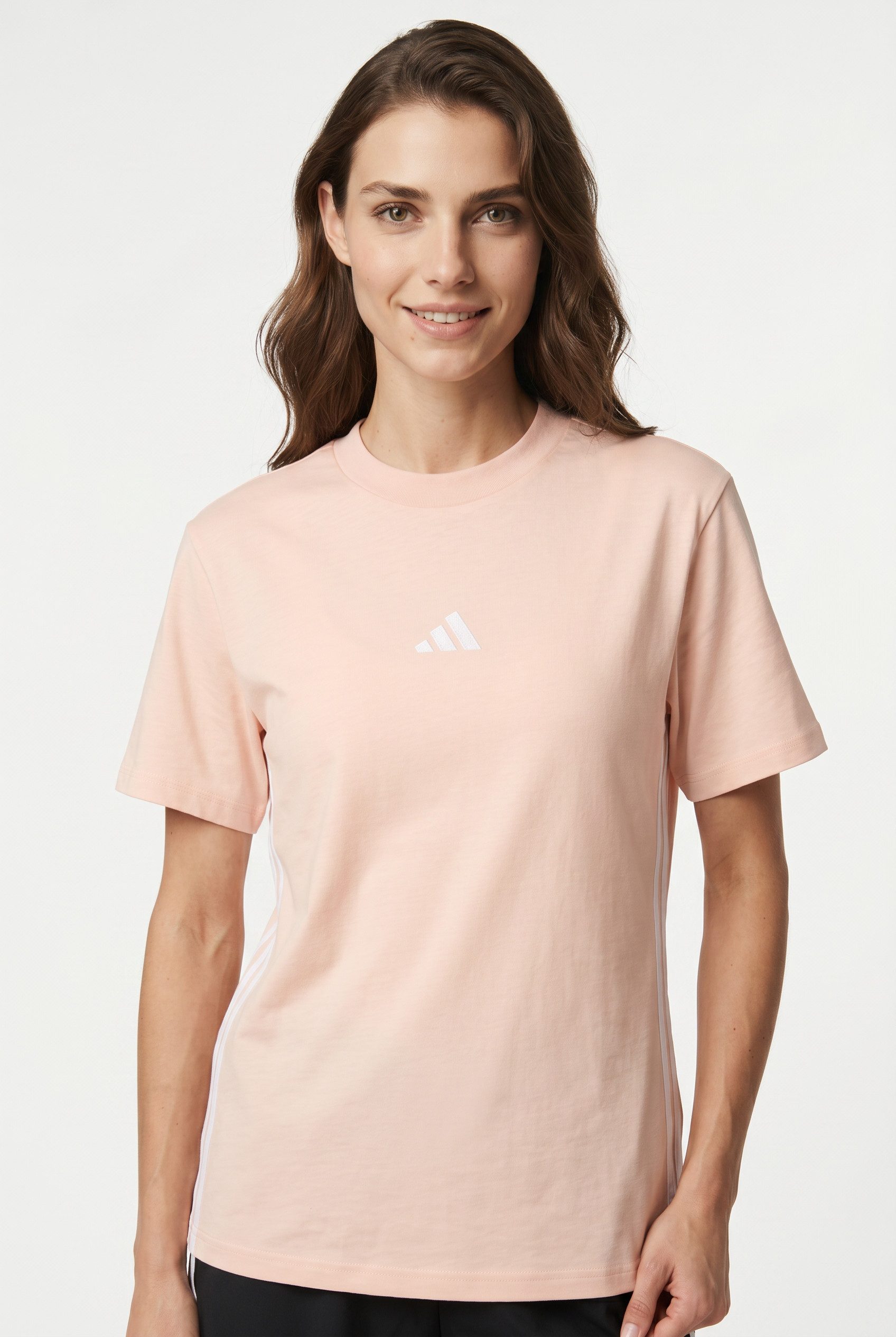 adidas Sportswear T-Shirt W 3S SJ T sportlicher Stil, mit Rundhalsausschnitt, ohne Verschluss