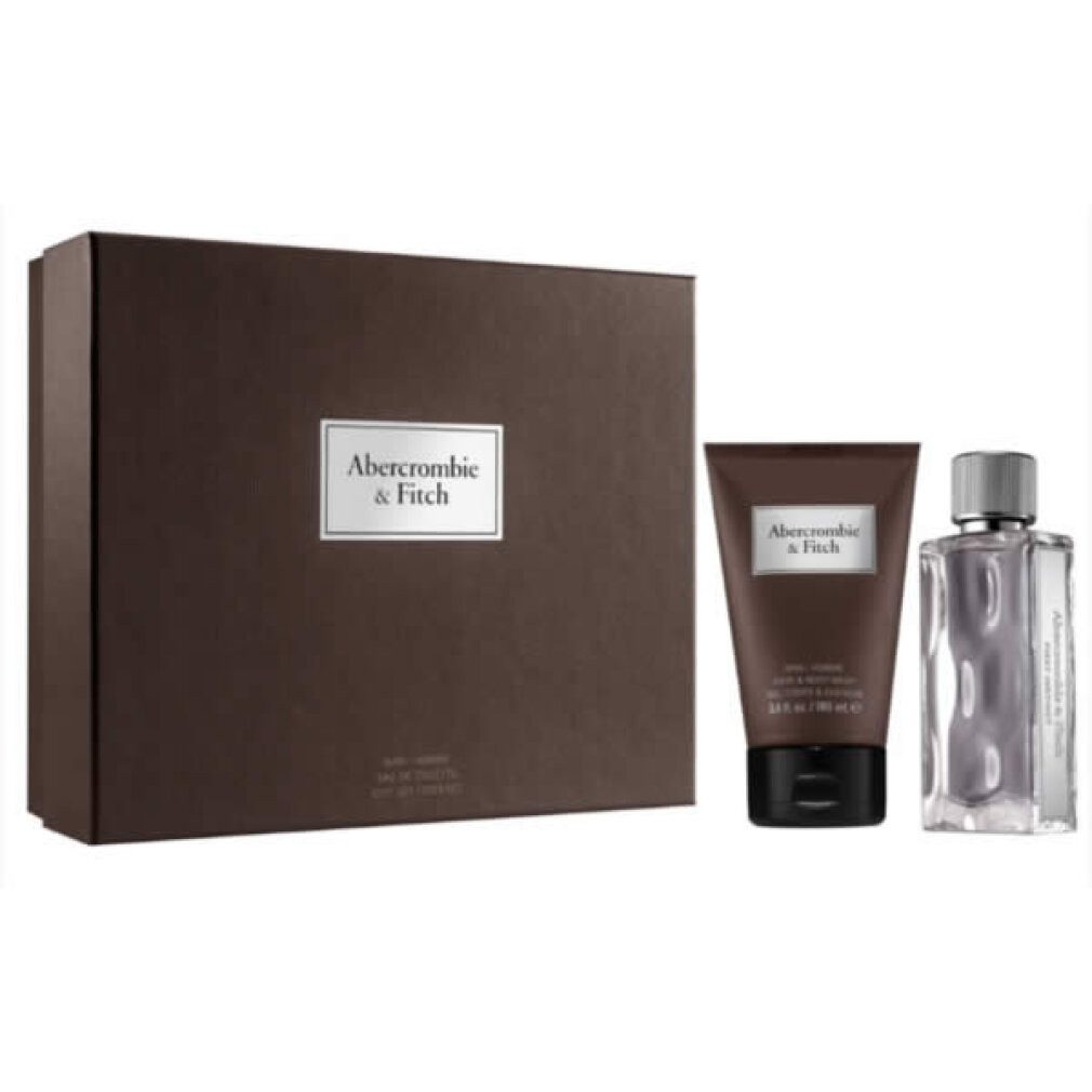 Abercrombie & Fitch Duschgel First Instinct Geschenkset 100ml EDT + 200ml Body Wash