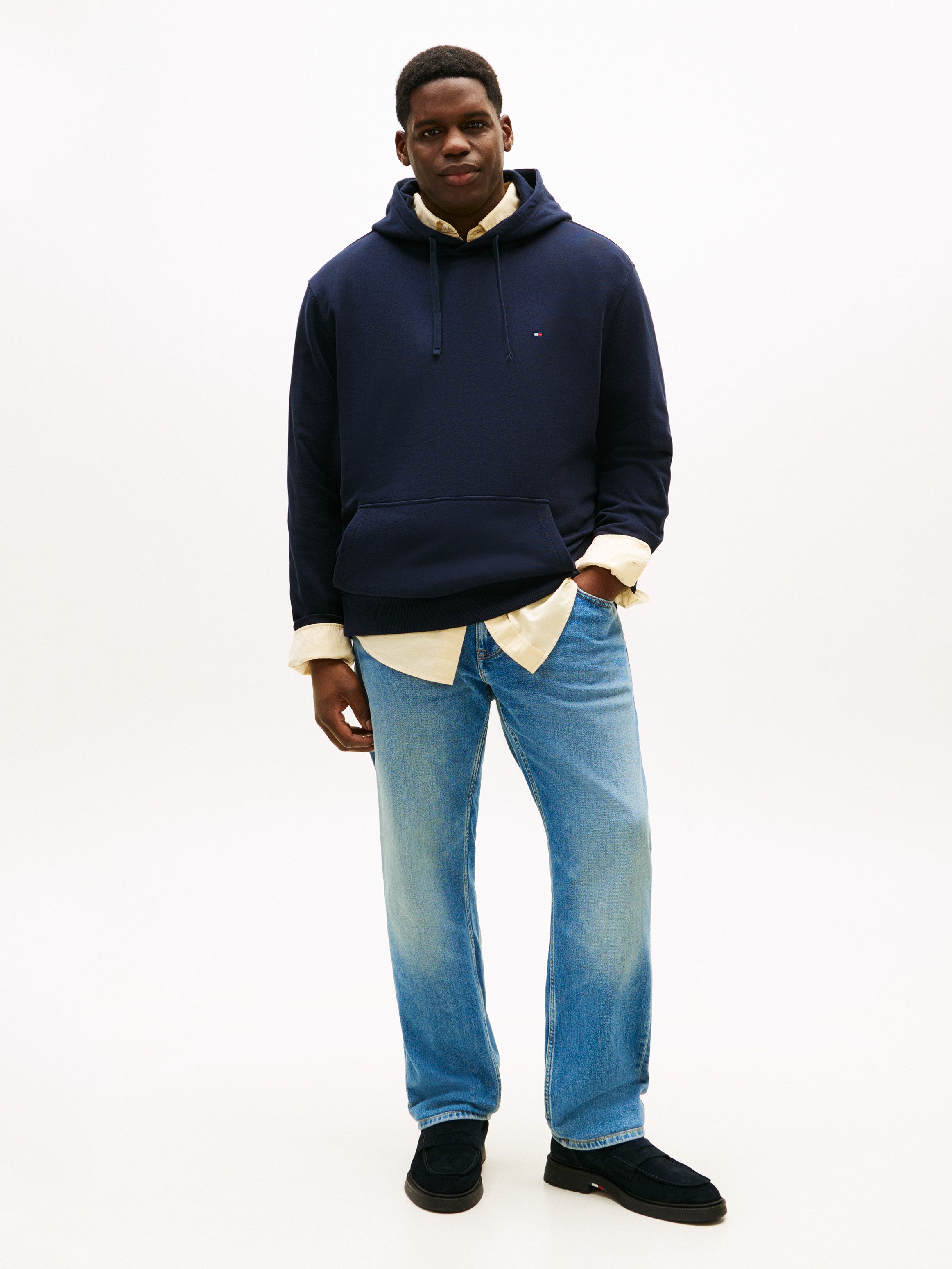 Tommy Hilfiger Big & Tall Hoodie BT-ESSENTIAL TERRY Basic, normale Passform, Große Größen