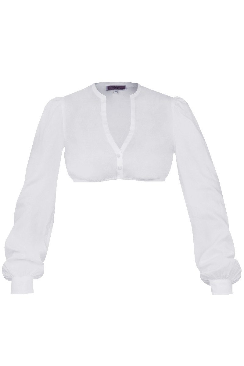 Dirndlbluse Dirndlbluse - BAUDENBACH - schwarz, weiß