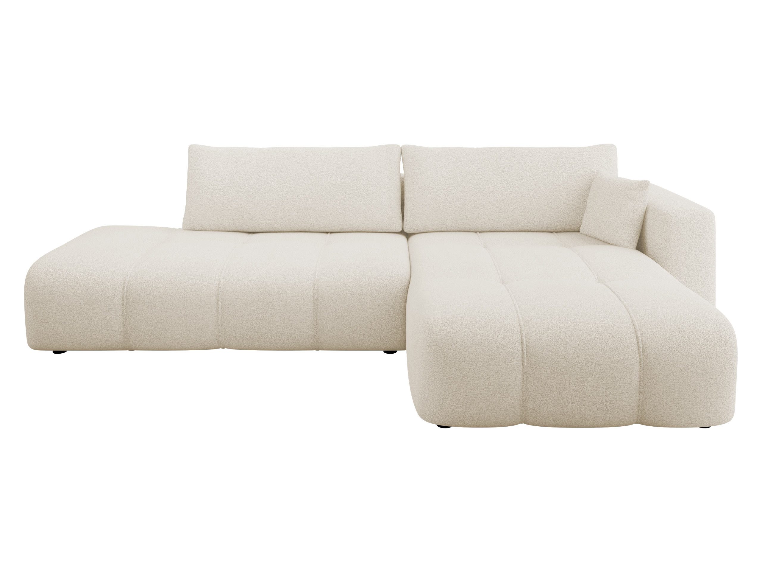 MIRJAN24 Ecksofa Fetrinu O, mit Schlaffunktion und Bettkasten, 262x145x82 c günstig online kaufen