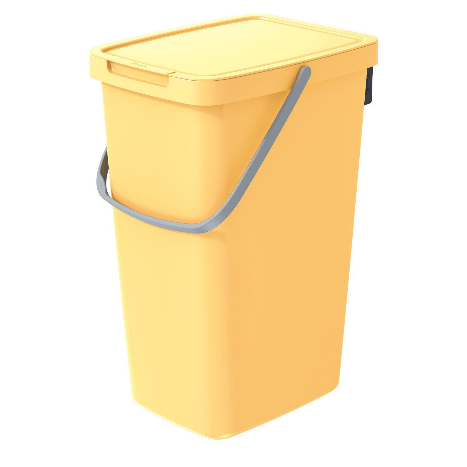 Keden Mülleimer, Mülltrennbehälter Systema Q 20l hellgelb | Mülleimer