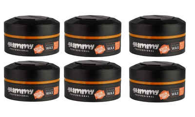 Gummy Professional Haarwachs Fonex Gummy Styling Wax Bright Max Hold 6er Set je 150ml (900ml)