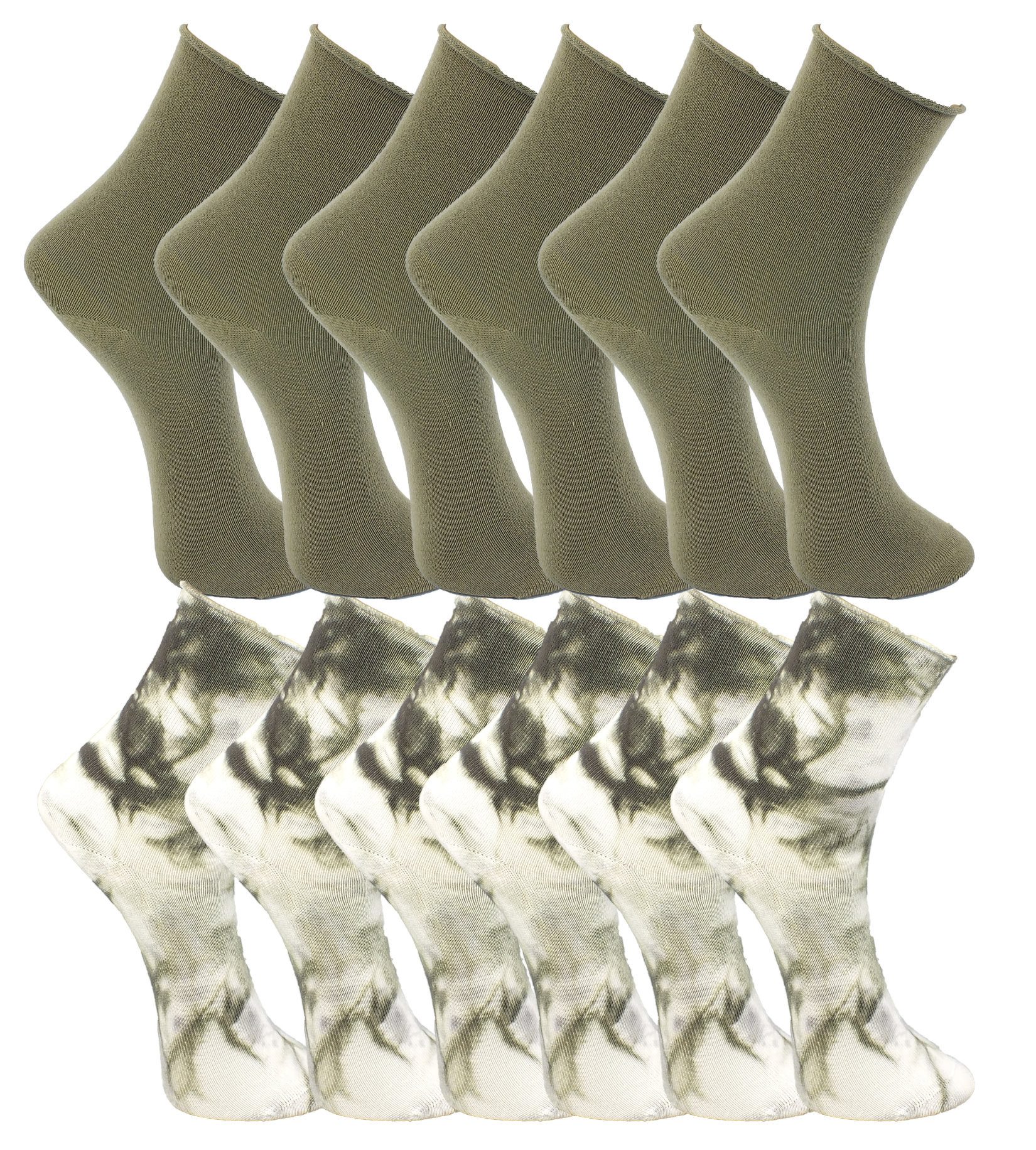 Basicsocken 6er Pack Damen Socken
