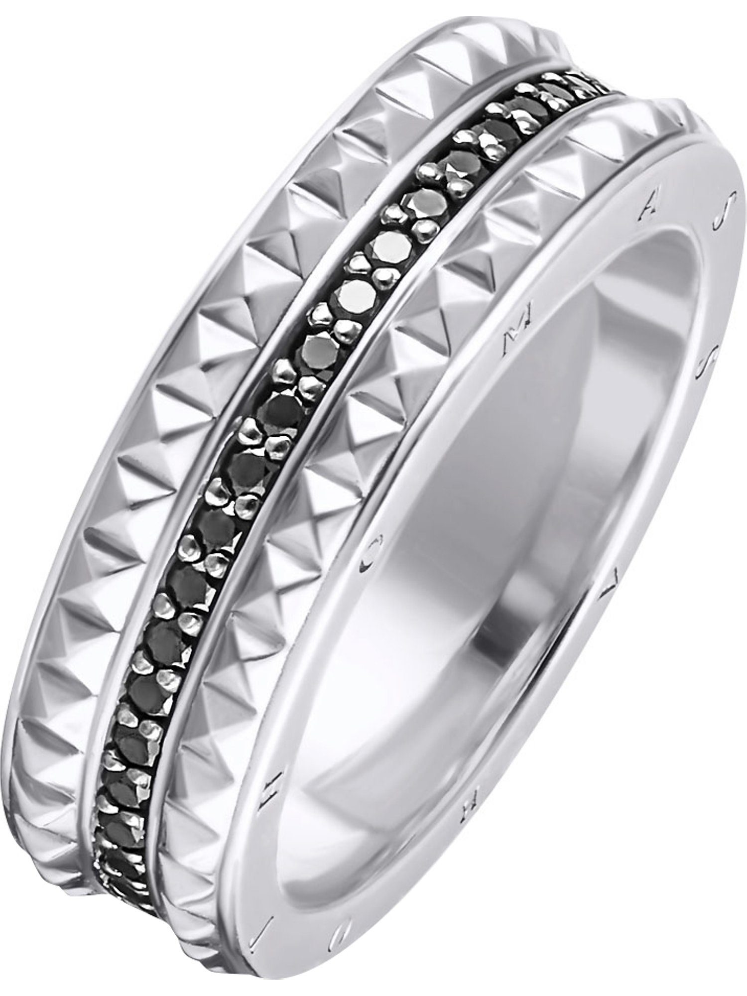 THOMAS SABO Fingerring Thomas Sabo Damen-Damenring 925er Silber Zirkonia, Zirkonia