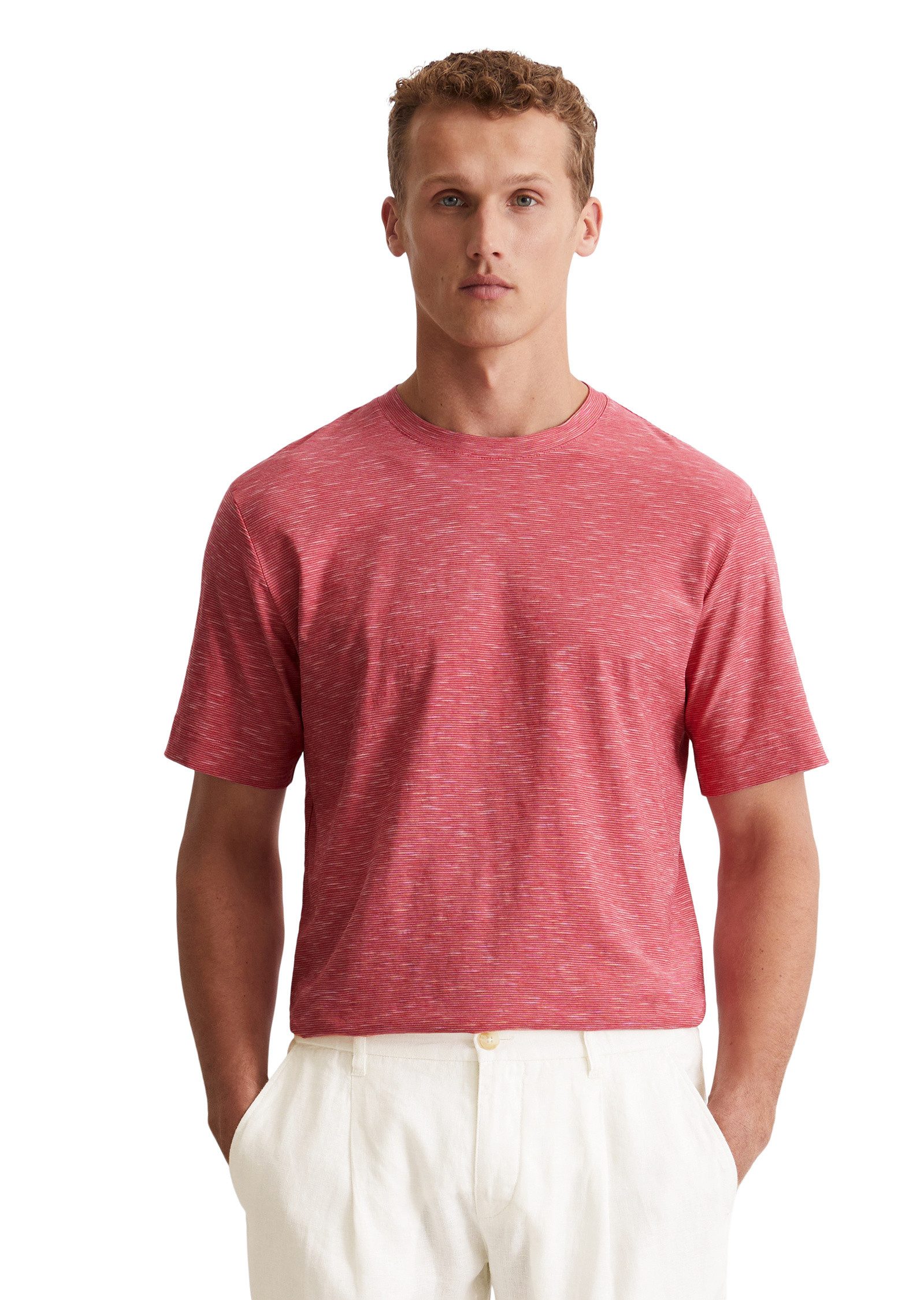 Marc O'Polo T-Shirt in softer Slub-Jersey-Qualität