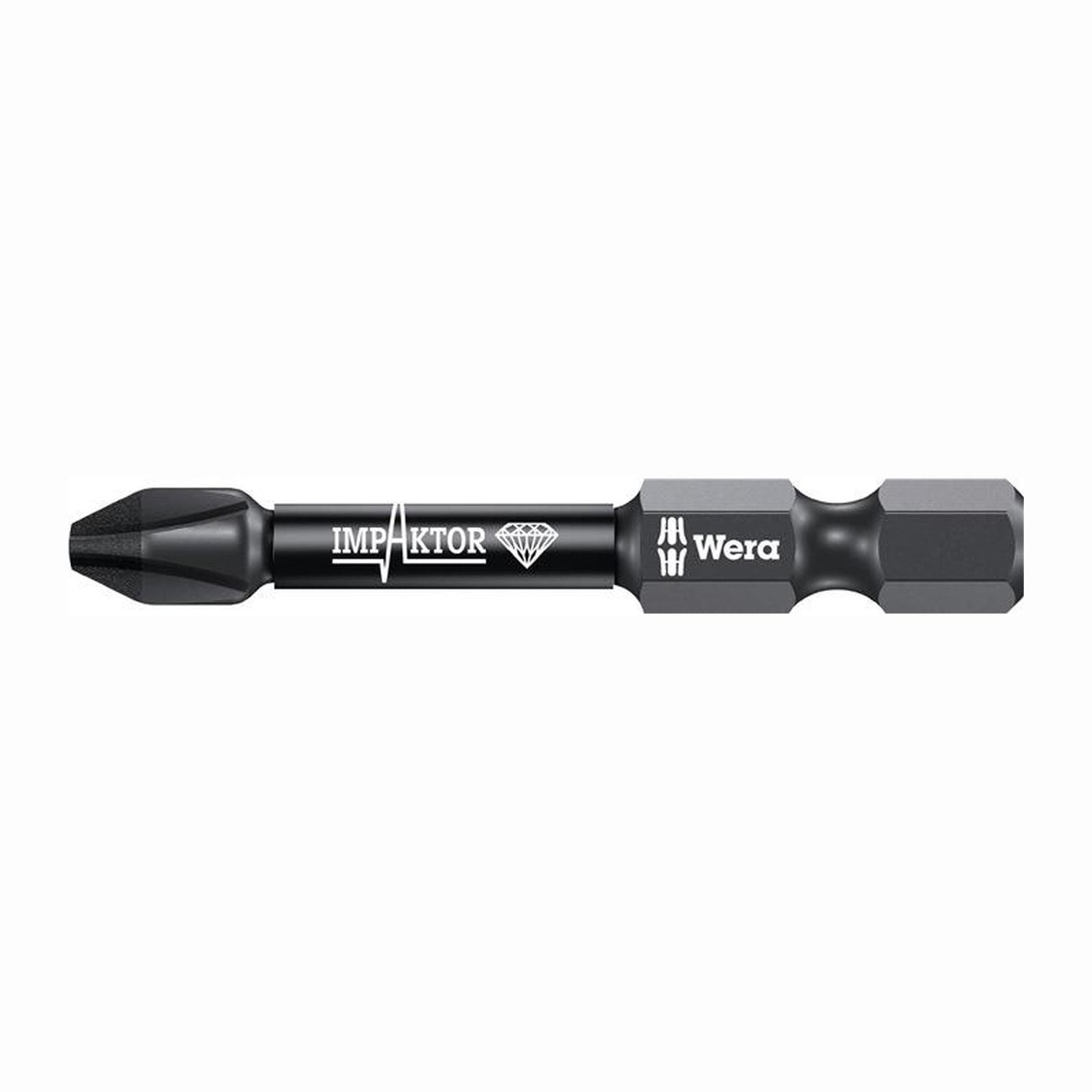 Wera Bit-Set Wera 5x Bit 851/4 IMP DC PH2 Länge 50 mm 1/4" E6,3 Impaktor DC - 50576