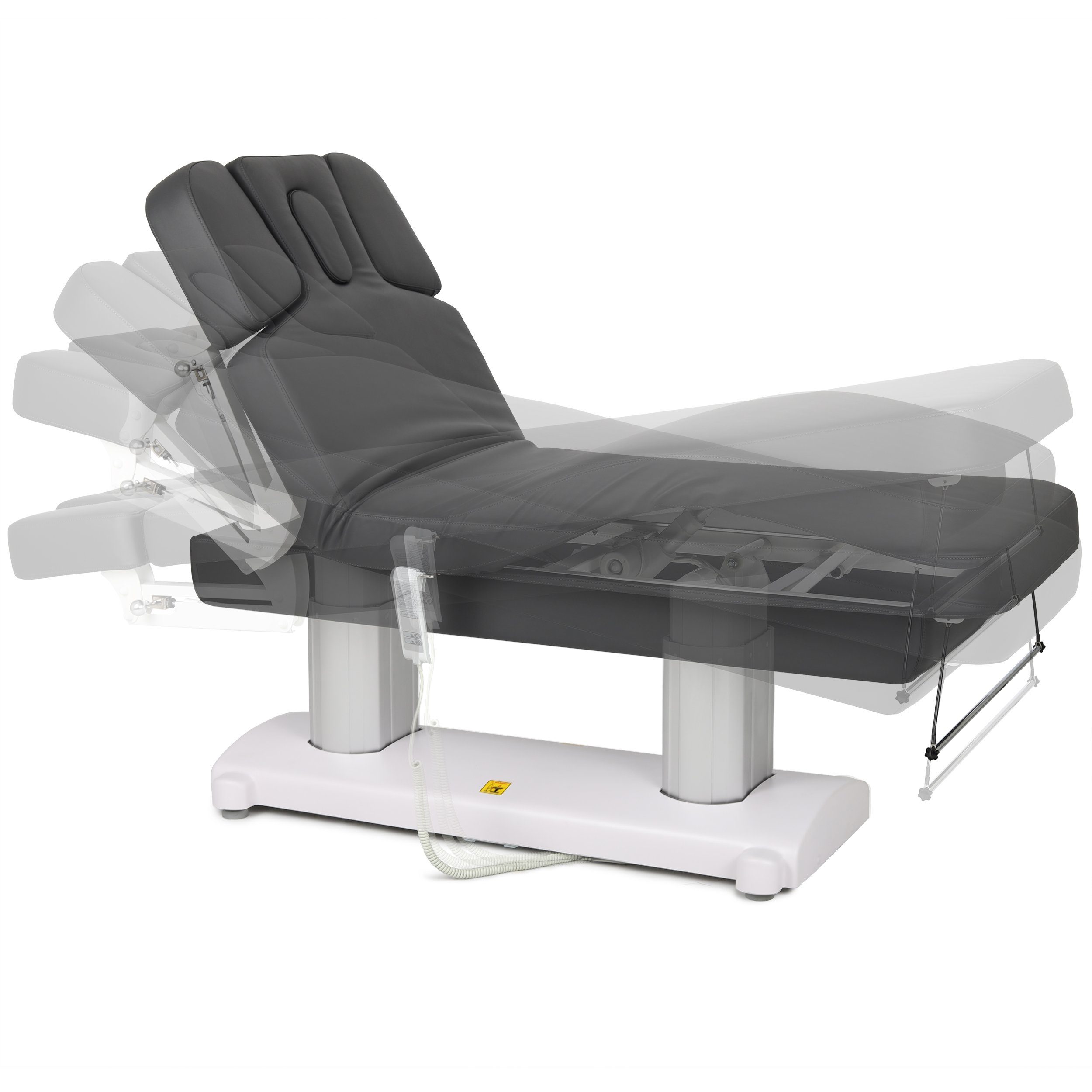 Habys Massageliege Gemini Flex Elektrisch mit Heizung 4 Motoren Handfernbedienung