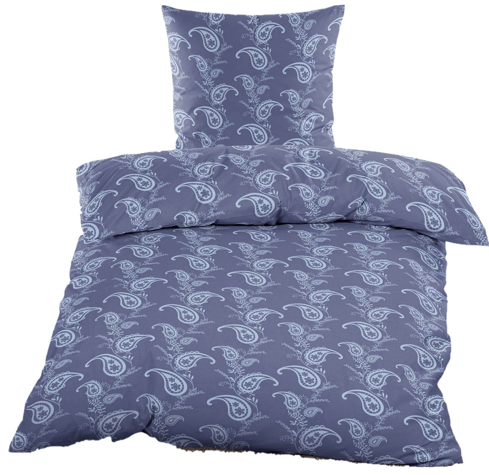 KH-Haushaltshandel Bettwäsche 2-od. 4-tlg. Biber Winter Bettwäsche, 135 x 2 günstig online kaufen