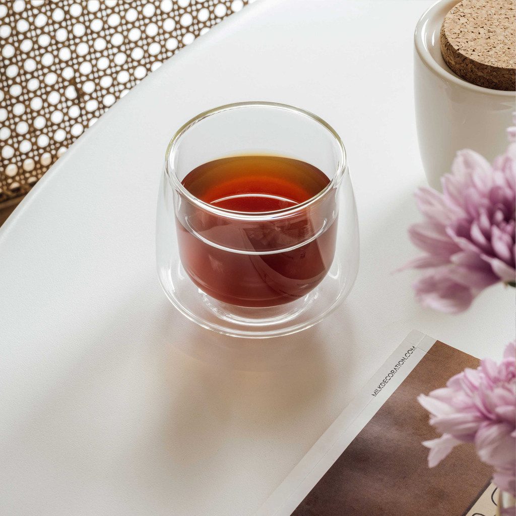 Villeroy & Boch Teeglas Artesano Hot&Cold Beverages Becher, 2-tlg., 180 ml, 2-tlg., Glas, Borosilikatglas, 2 Stck, mikrow.- & spülm.sicher