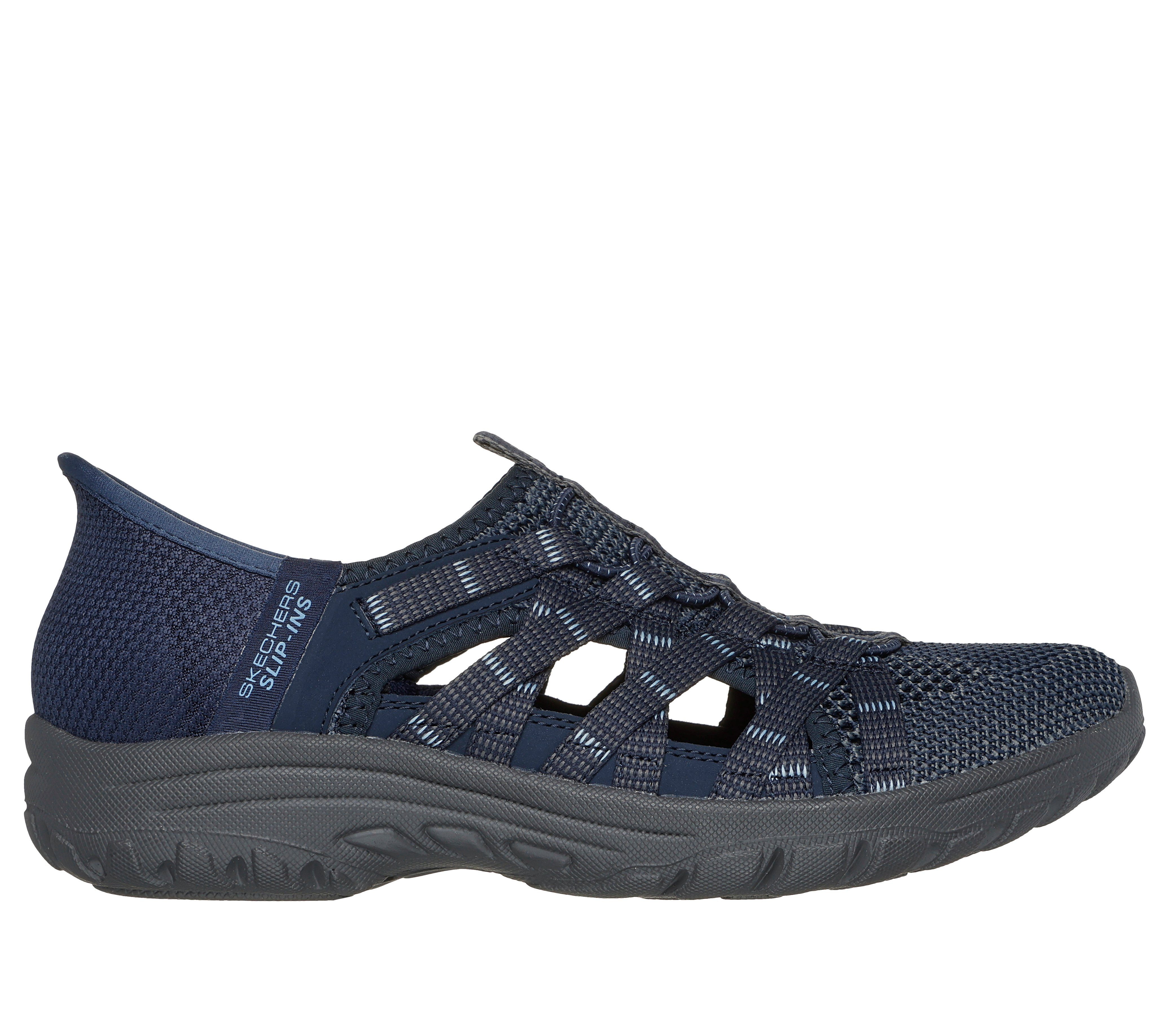 Skechers REGGAE FEST 2.0-NEAP TIDE Slip-On Sneaker Slipper, Barfußschuh, Sandale mit Gummizug