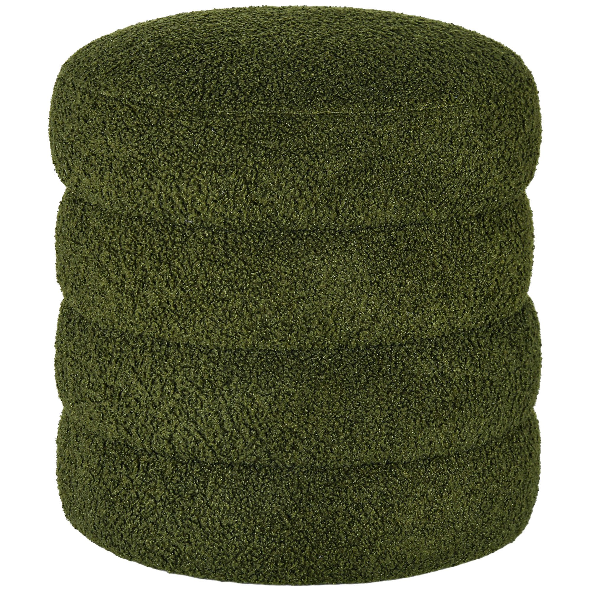 HOMCOM Fußhocker (Runder Polsterhocker, 1 St., günstig online kaufen