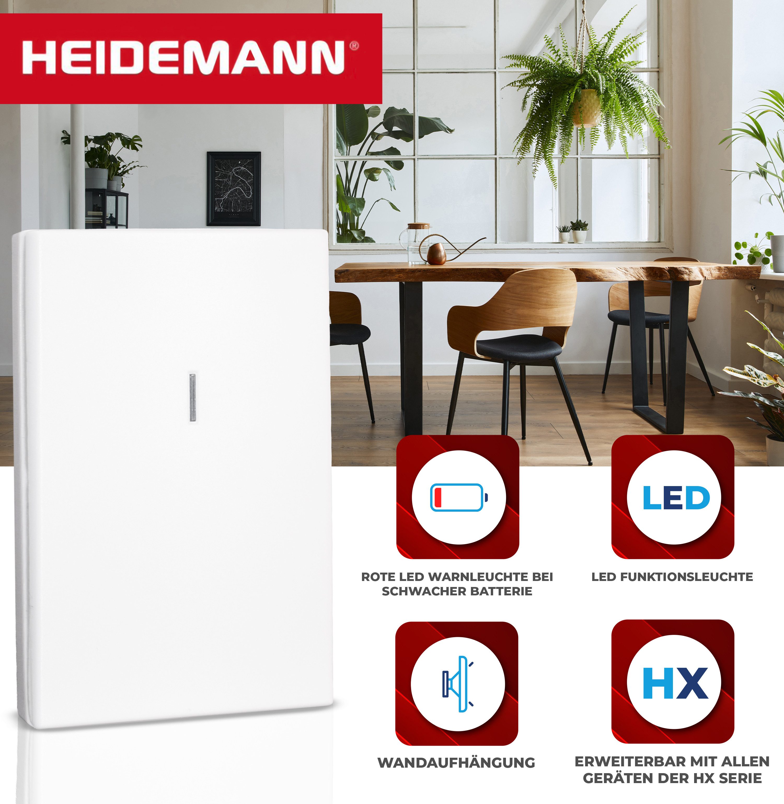 Heidemann Funk-Empfangsmodul Heidemann Funk-Distanzerweiterung HX erhšht Reichweite 150 m