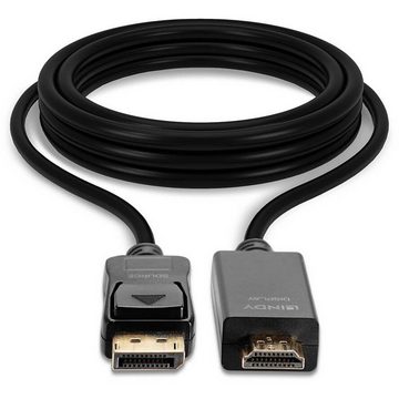 Lindy Adapterkabel DisplayPort > HDMI 10,2 Gbit/s Adapter