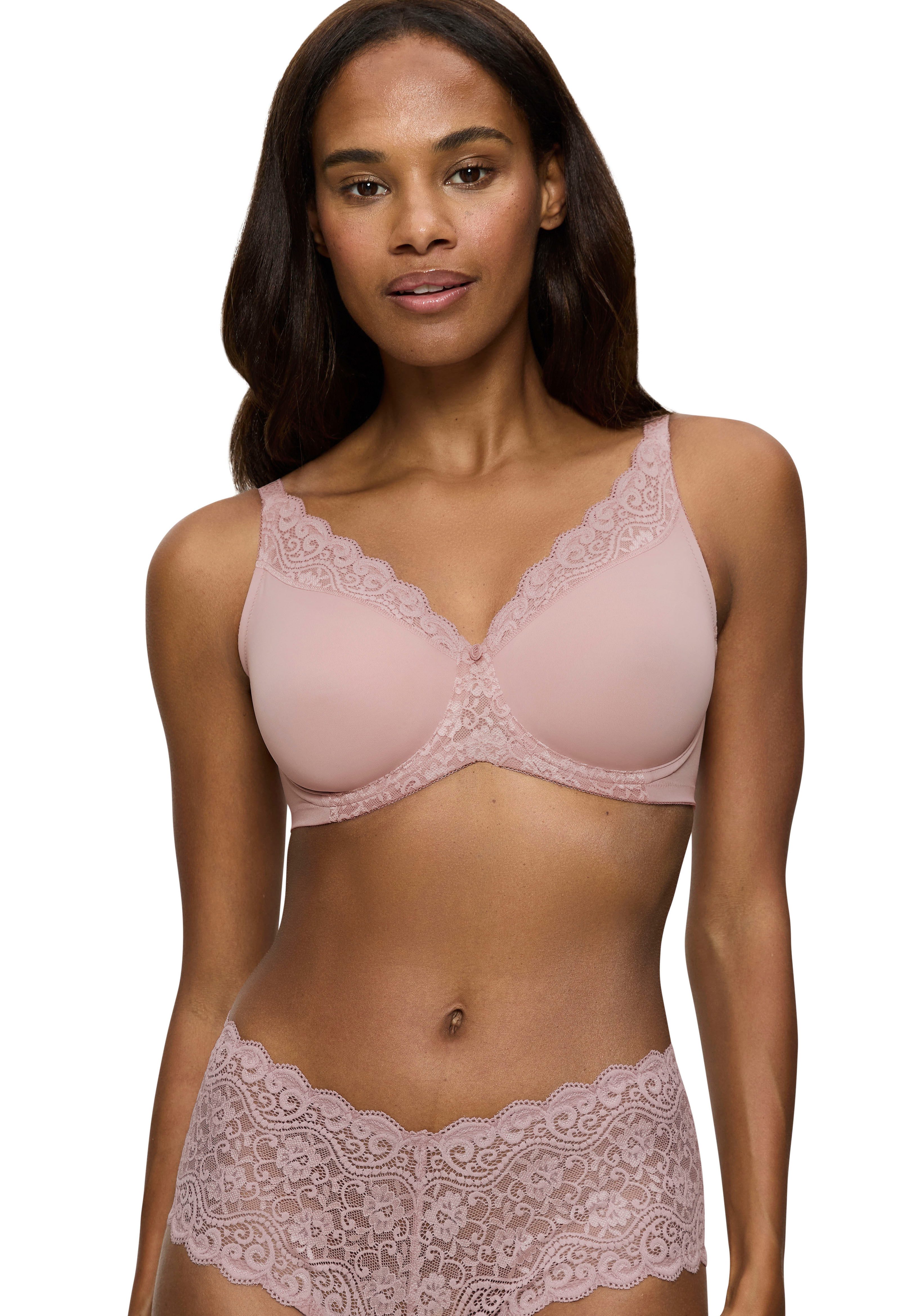 Triumph Minimizer-BH Amourette verkleinert die Brust optisch, Spitze