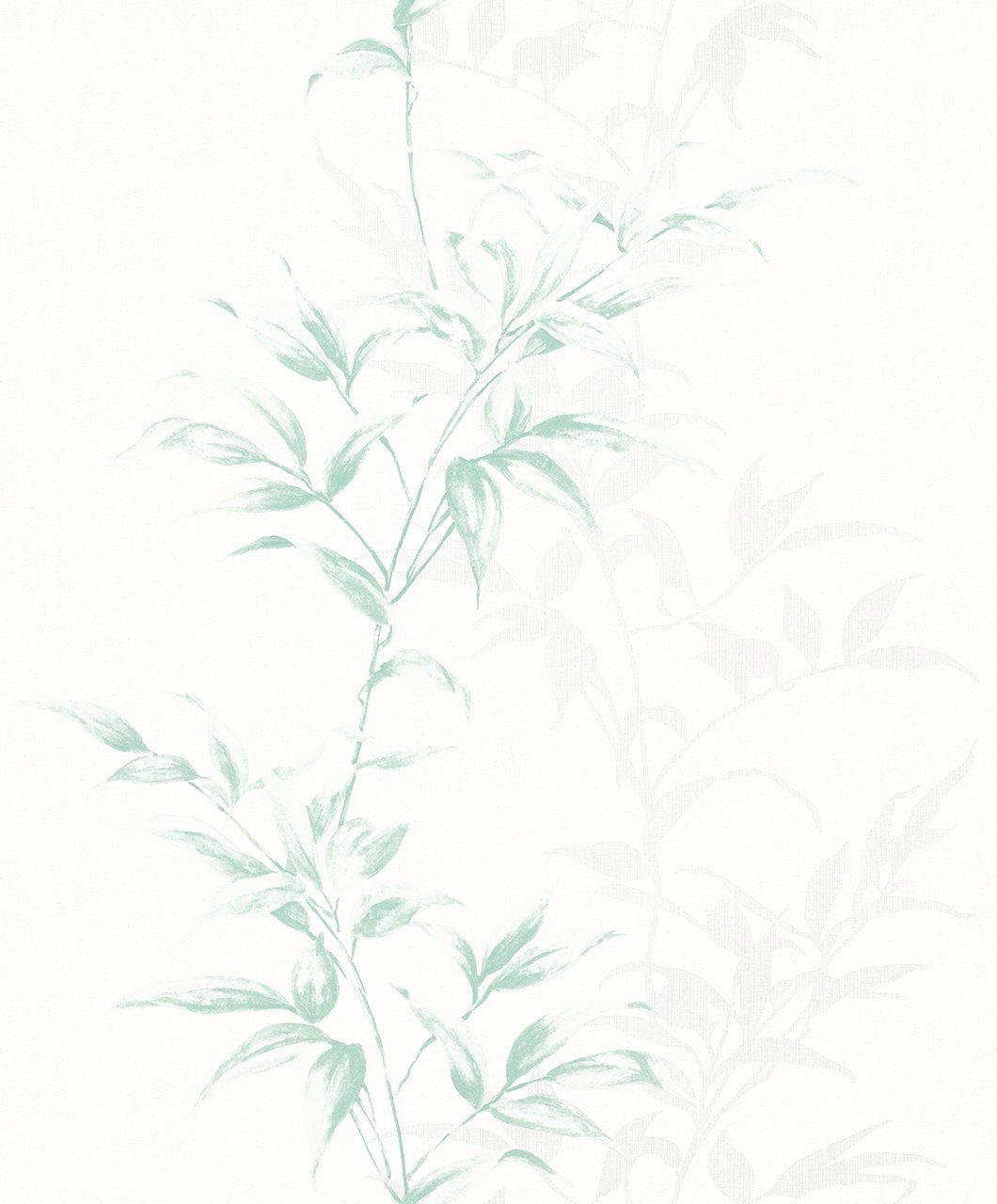 Marburg Vliestapete Novamur Hailey, Floral, weiß, grün 82222