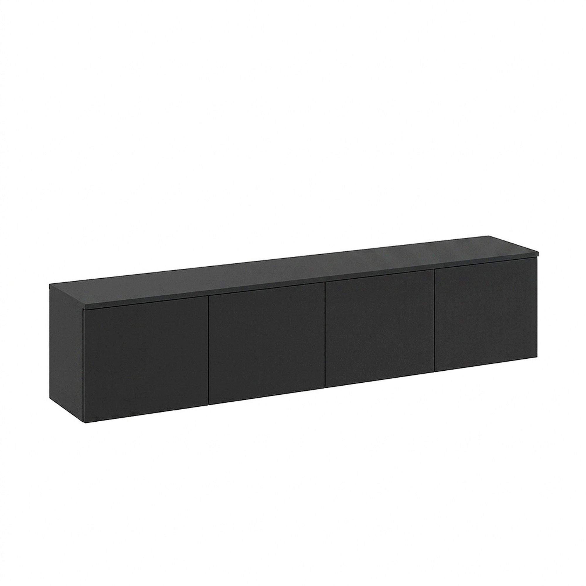 KOMTO Wandregaltisch KOMTO TV Lowboard Hängend – TV Unterschrank, Sideboard für Wohnzimmer