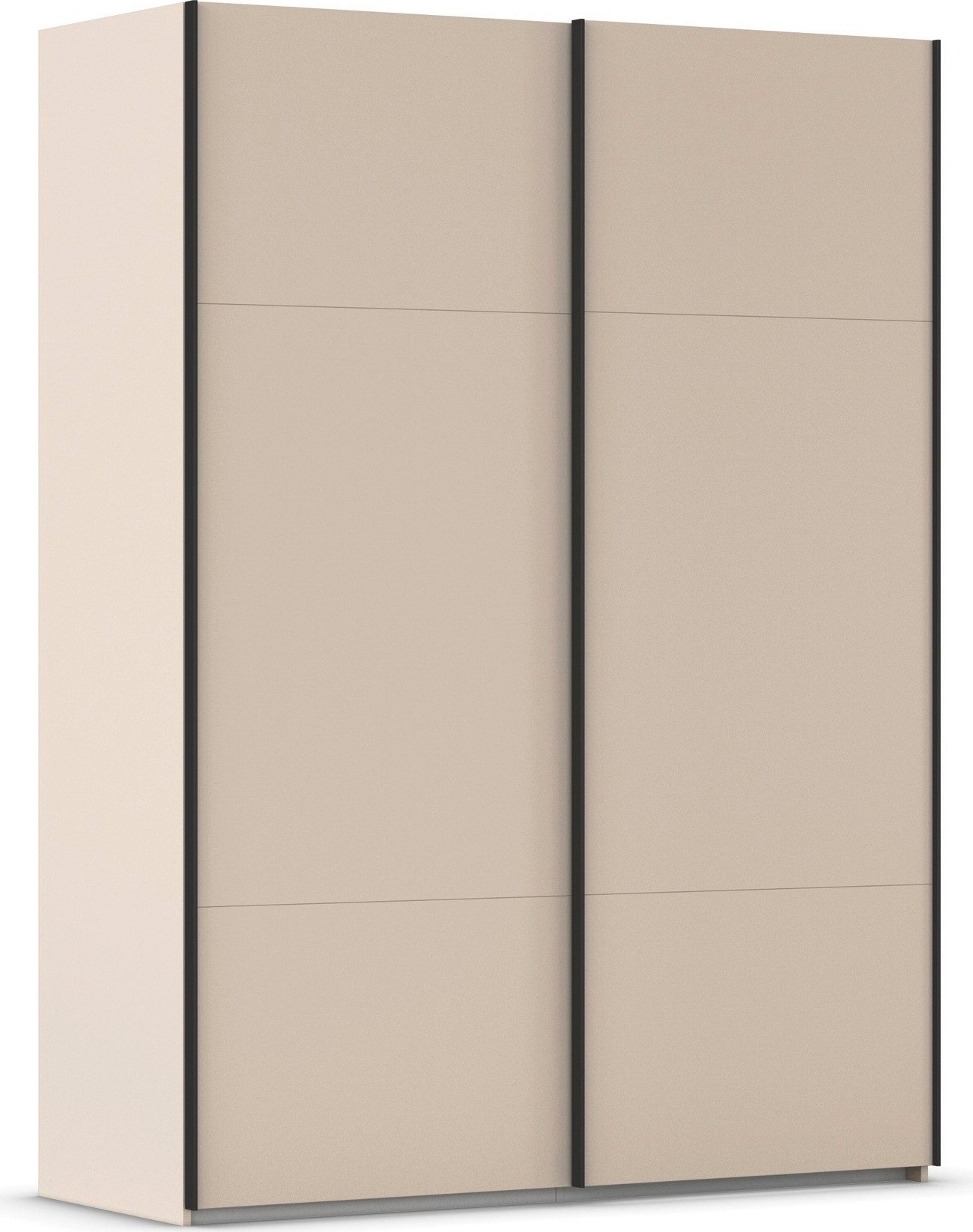 rauch Schwebetürenschrank Kleiderschrank Schrank Garderobe Schlafzimmerschrank CONTIDO (3 verschiedene Ausstattungen BASIC/CLASSIC/PREMIUM) aus hochwertigem Material in 6 Breiten 2 Griff-Farben MADE IN GERMANY