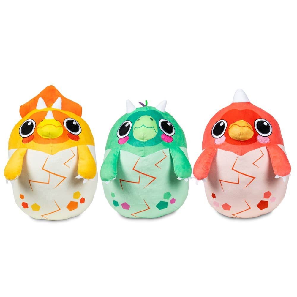 Dinotoys Kuscheltier 3 Stück Baby Dinos Kuscheltiere - ca 20 cm (3-St)