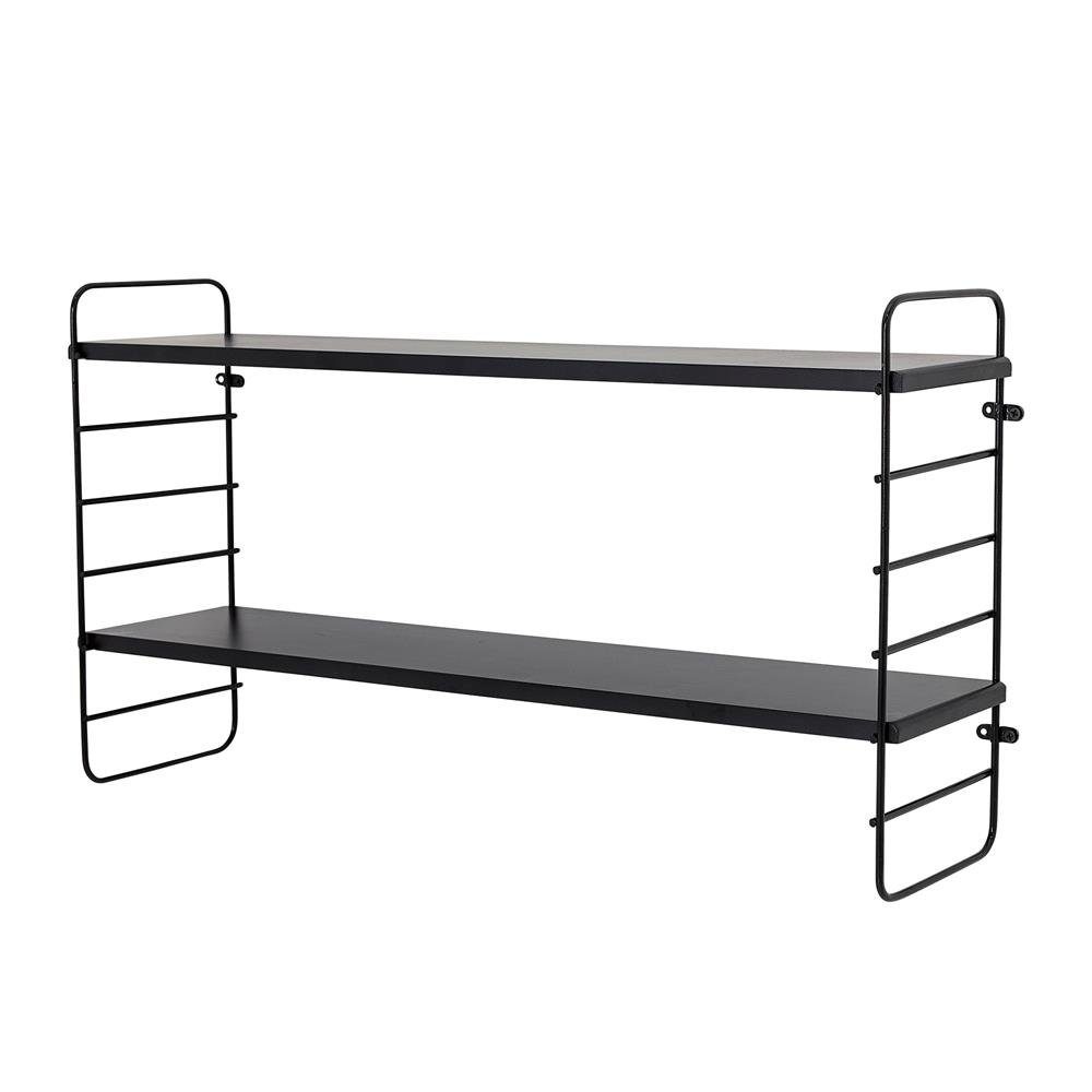 Bloomingville Wandregal North Shelf, Black, Metal günstig online kaufen
