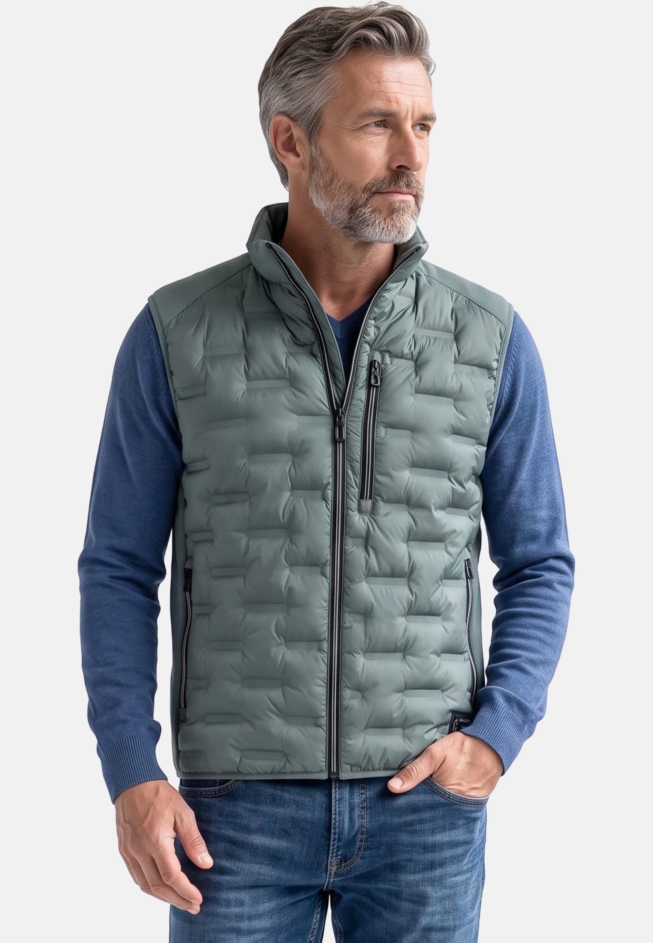 CASAMODA Steppweste Basic (1-tlg) Outdoor-Weste - Atmungsaktiv - Leichtes Material, Praktische Taschen