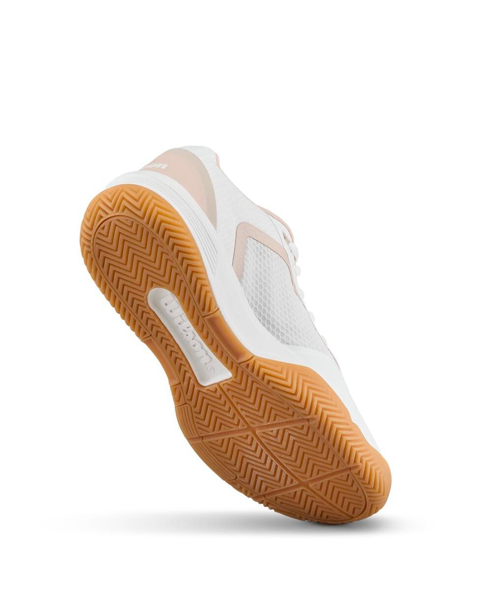 Wilson Courtglide Allcourt (Stabilität) weiss/rosa Damen Tennisschuh